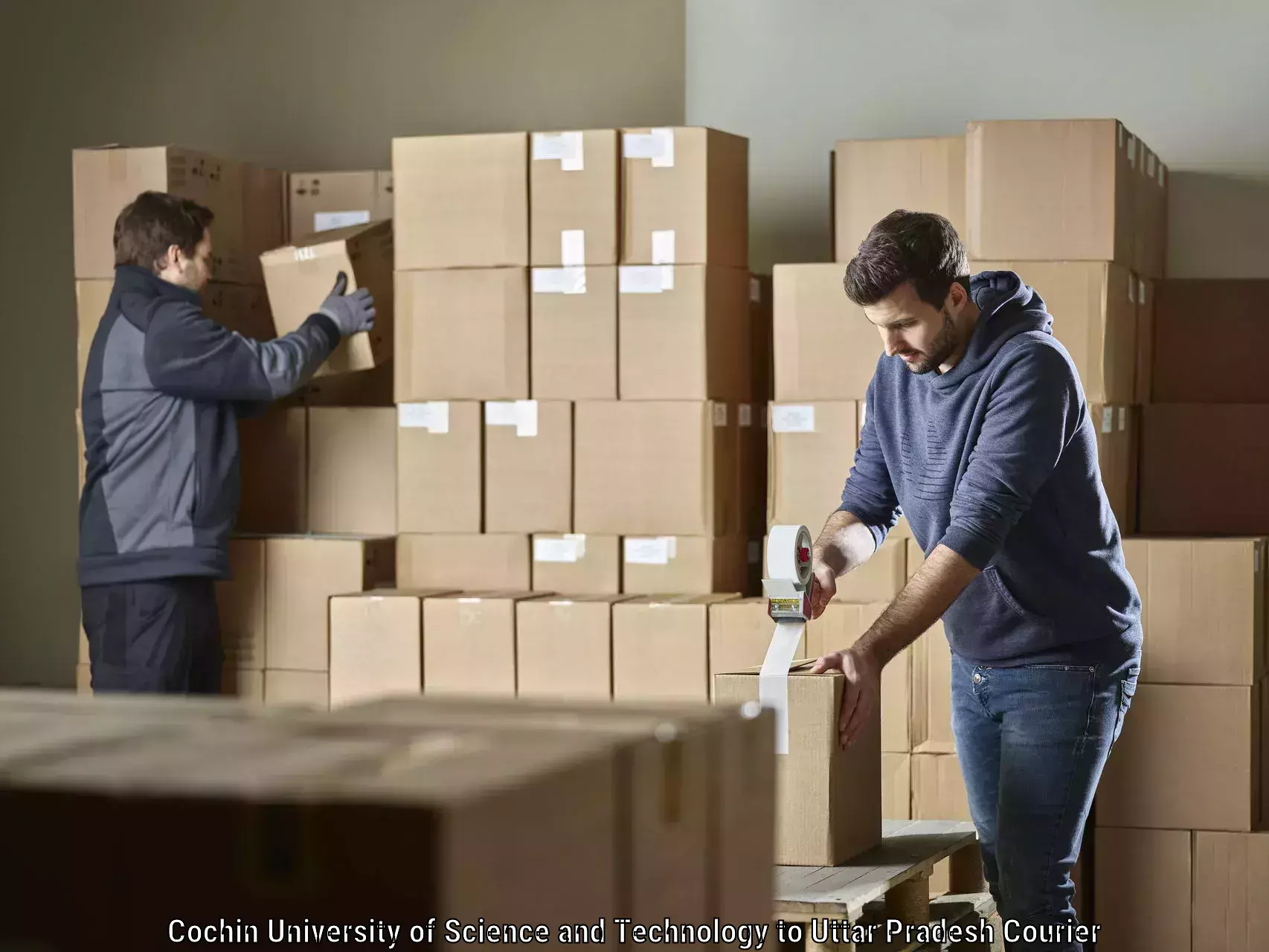 State-of-the-art courier technology in Cochin University of Science and Technology to Sultanpur