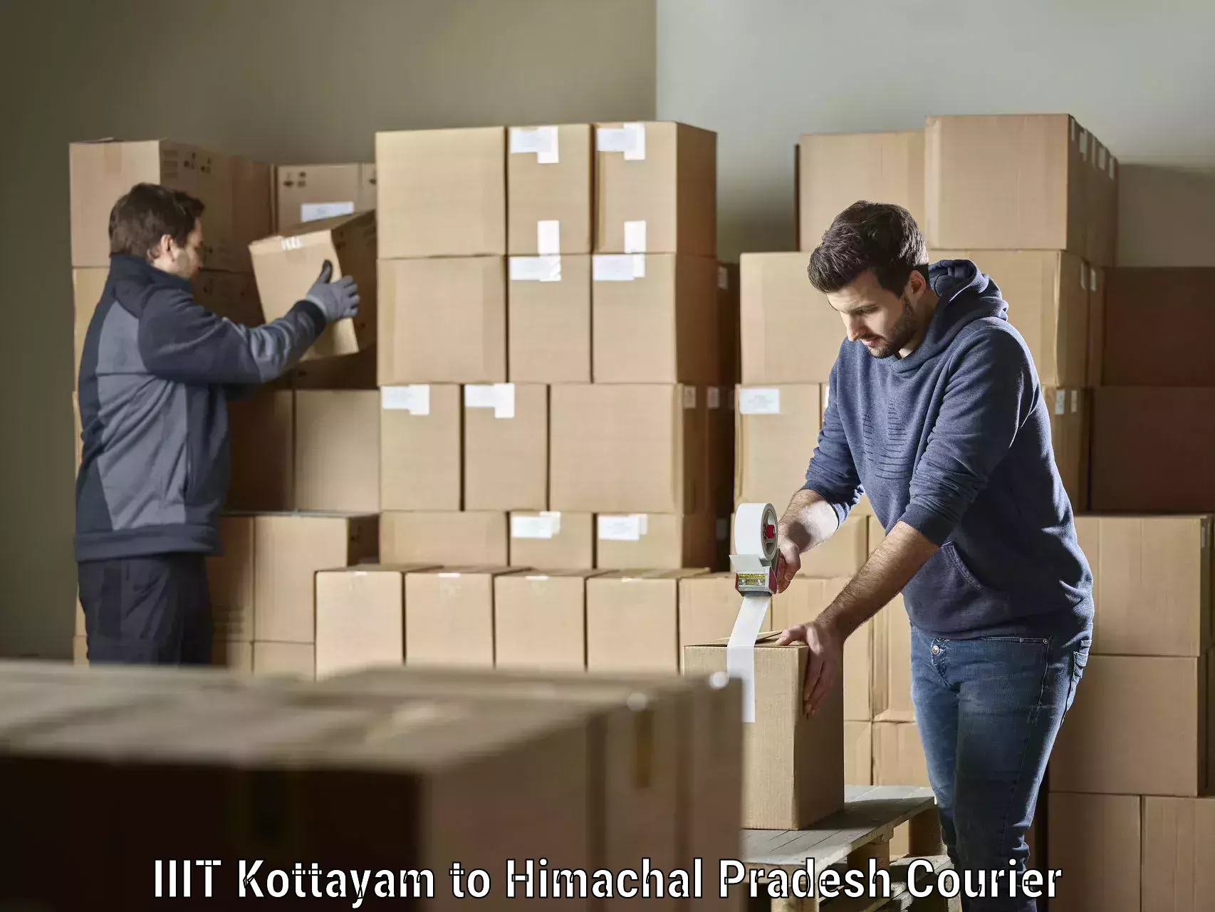 Quality courier services IIIT Kottayam to Bilaspur Himachal Pradesh