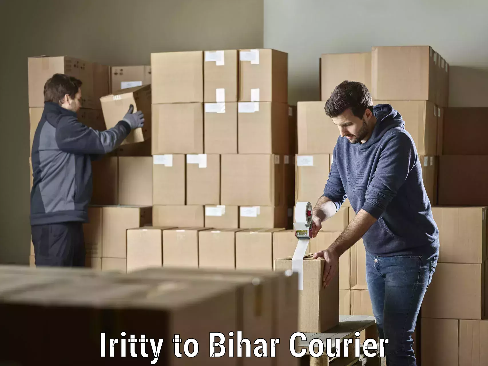 Courier app in Iritty to Saran