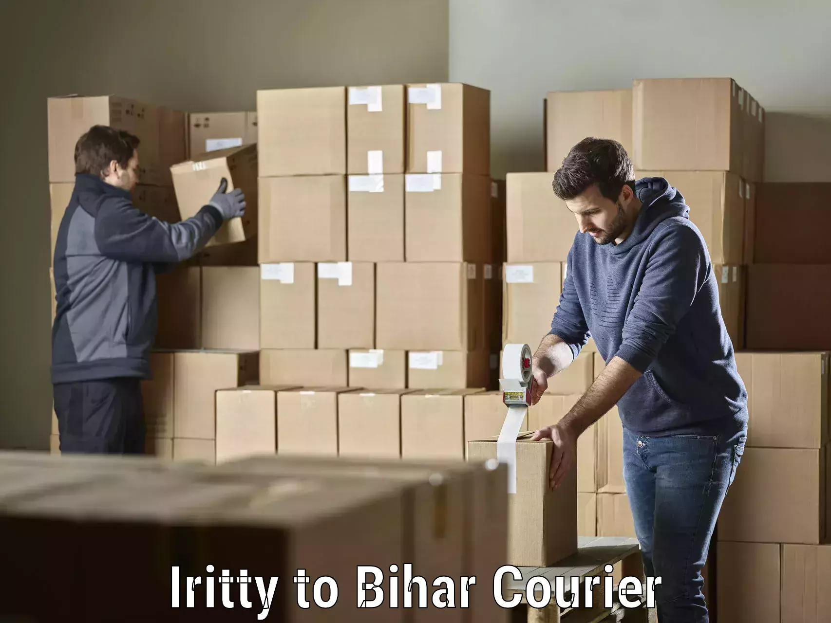 Efficient cargo handling Iritty to Bihar Sharif