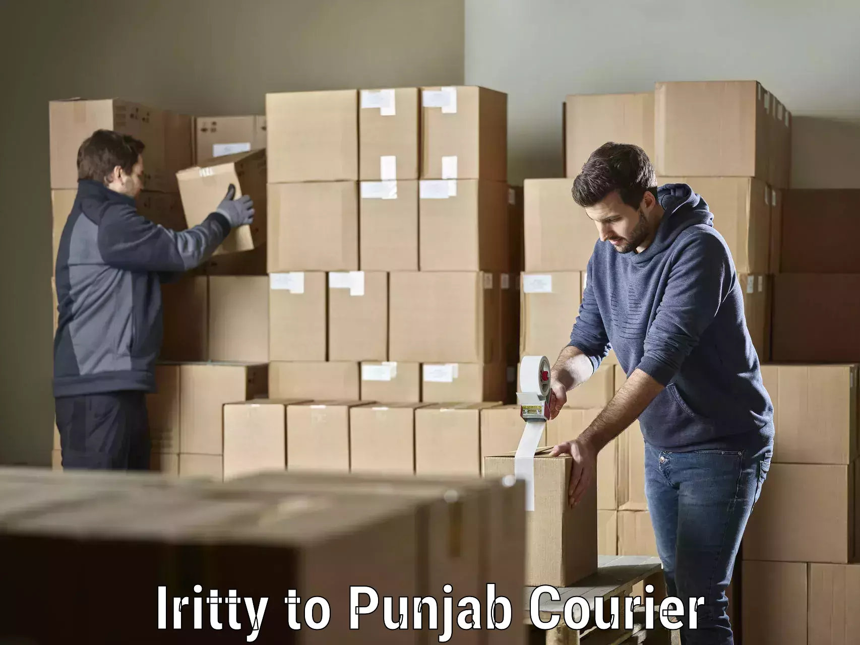 Trackable shipping service in Iritty to Sangrur