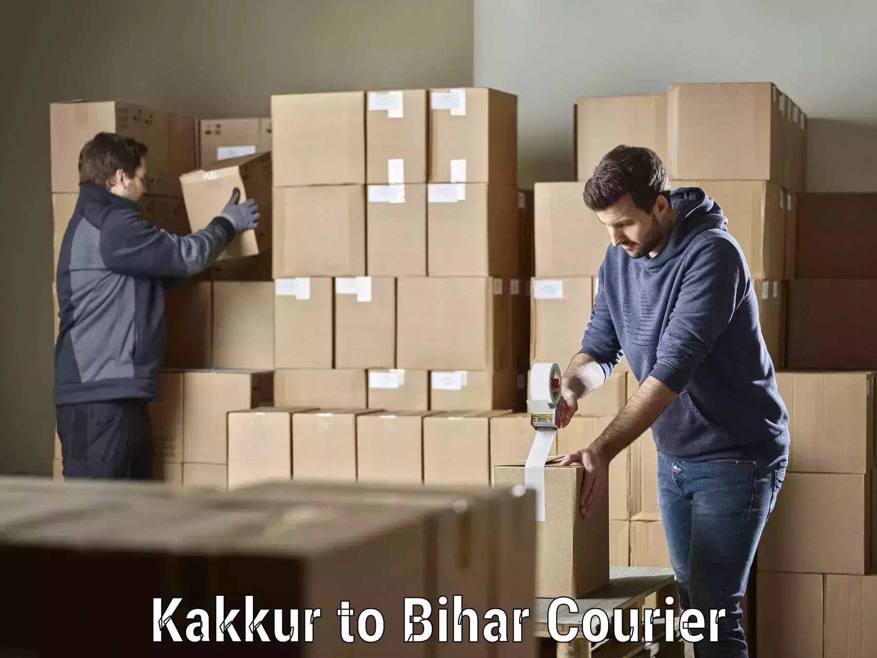 Courier insurance Kakkur to Valmiki Nagar