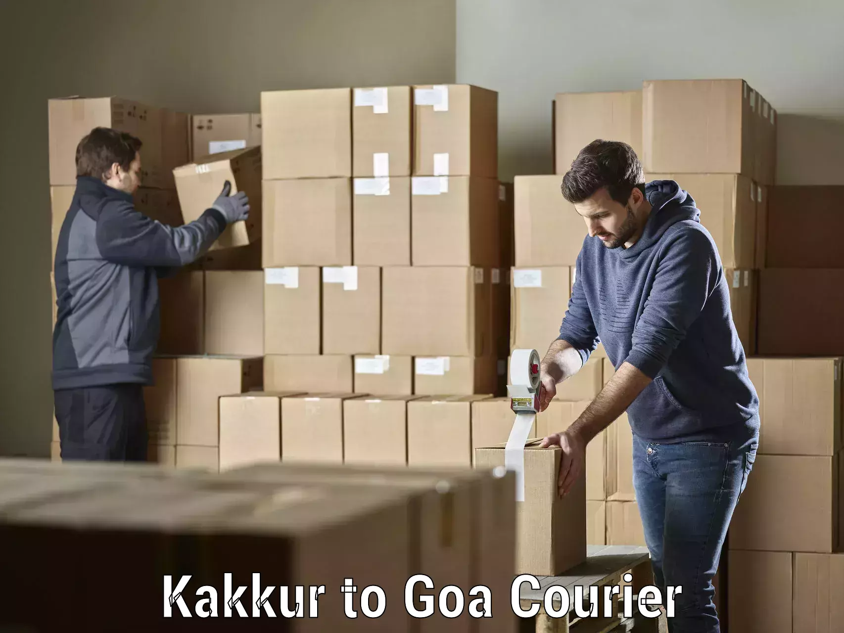 Streamlined shipping process in Kakkur to Goa