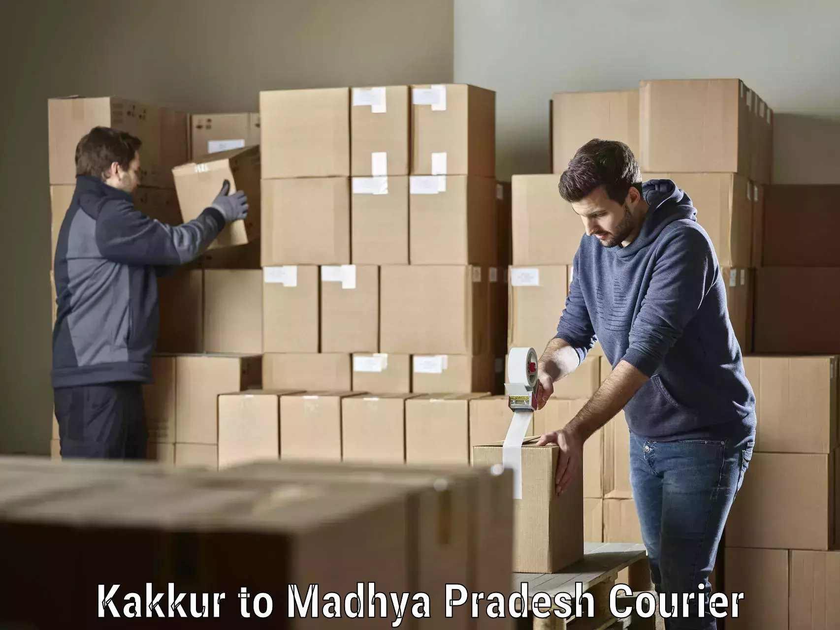 Dynamic courier services Kakkur to Vijayraghavgarh