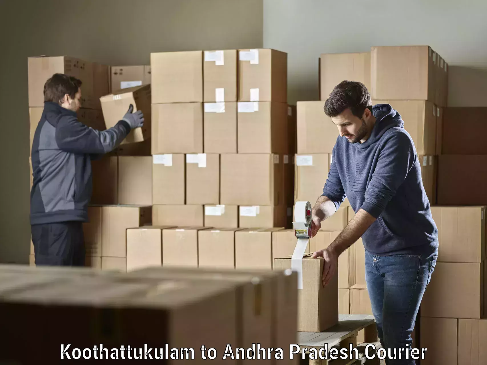 Subscription-based courier in Koothattukulam to Penukonda