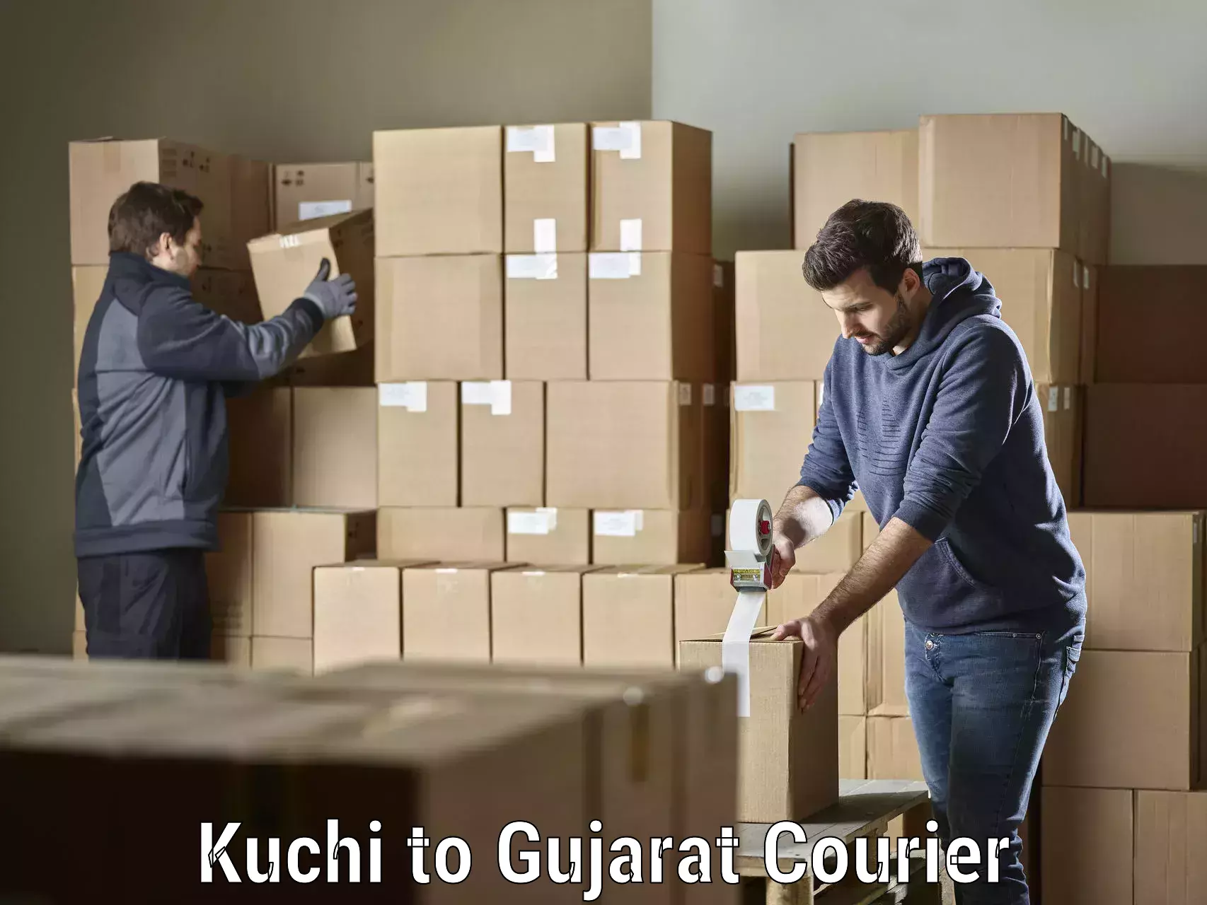 Cost-effective courier solutions Kuchi to Bavla