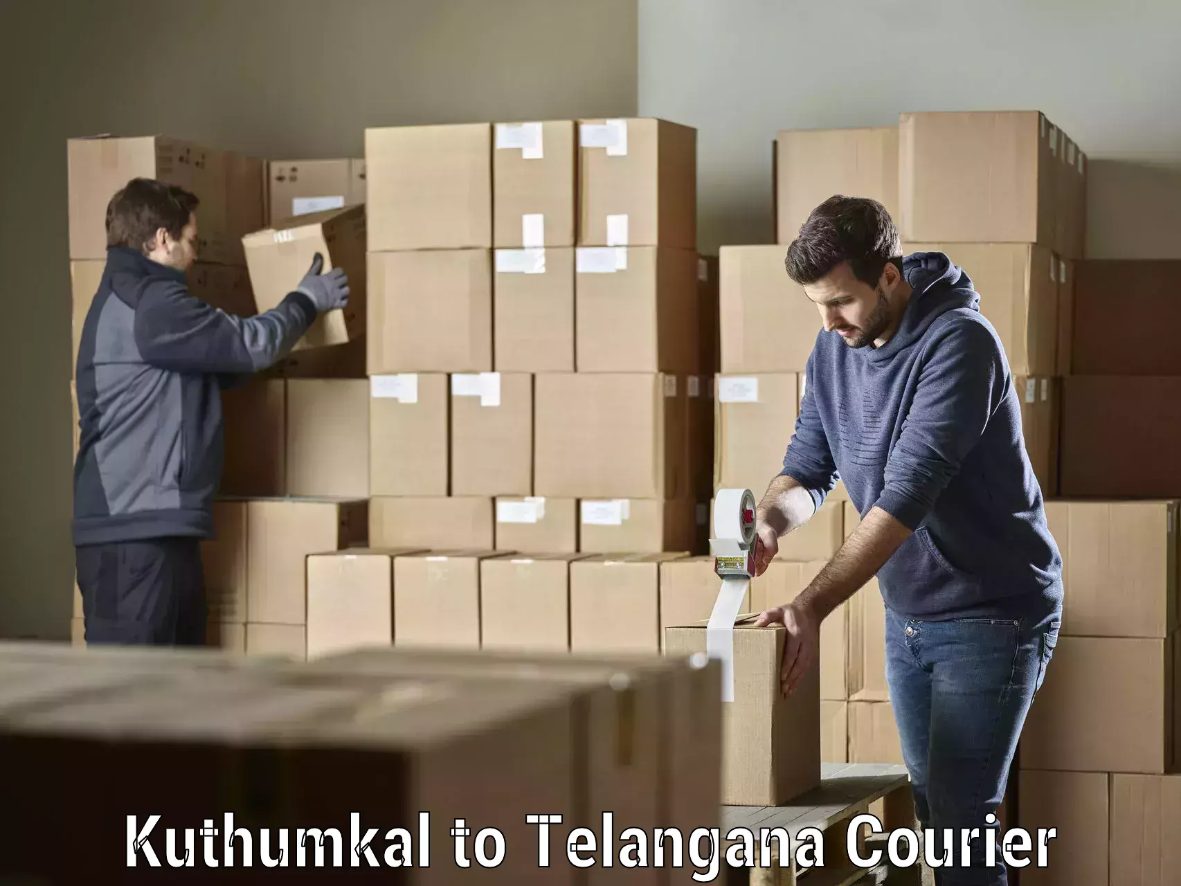 Custom courier packages Kuthumkal to Nereducharla