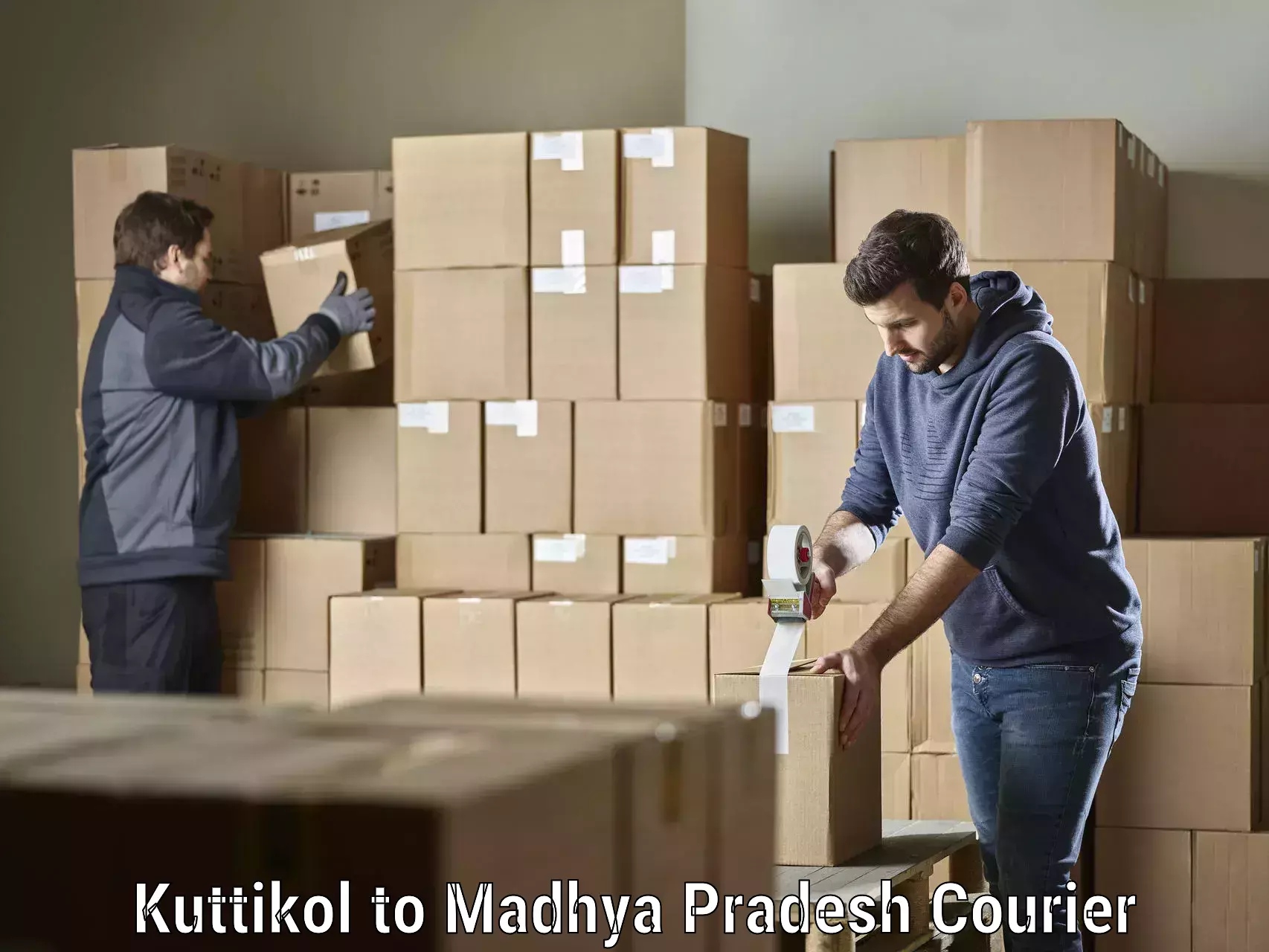 Specialized shipment handling Kuttikol to Nagda