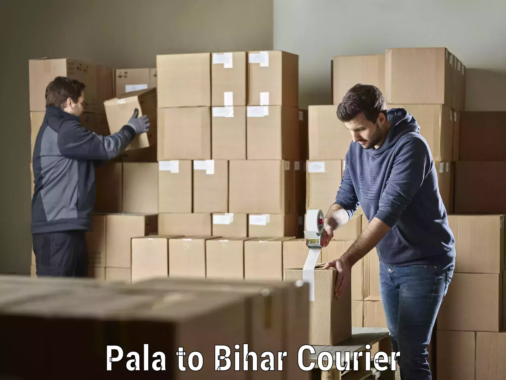 Smart parcel solutions Pala to Simrahi Bazar