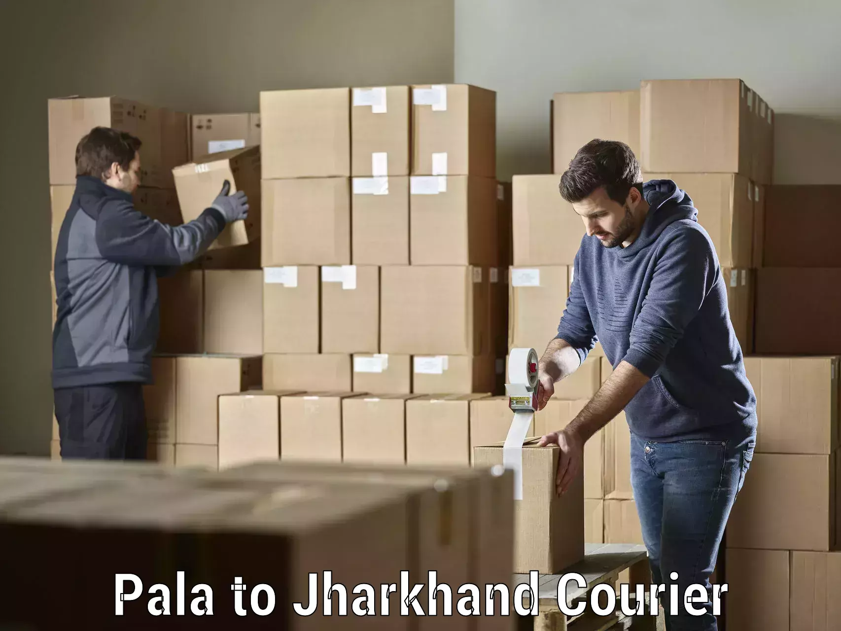 Multi-city courier Pala to Padma Hazaribagh