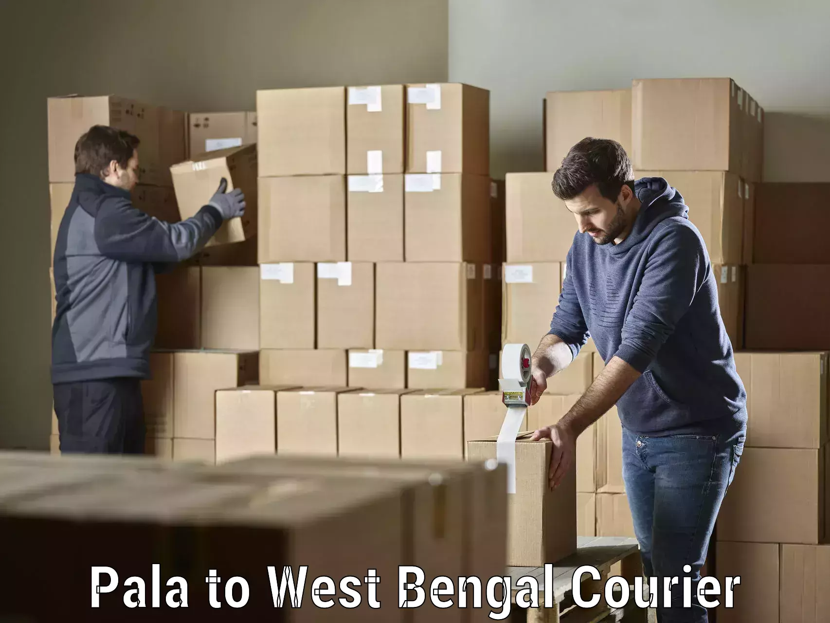 Global courier networks Pala to South 24 Parganas