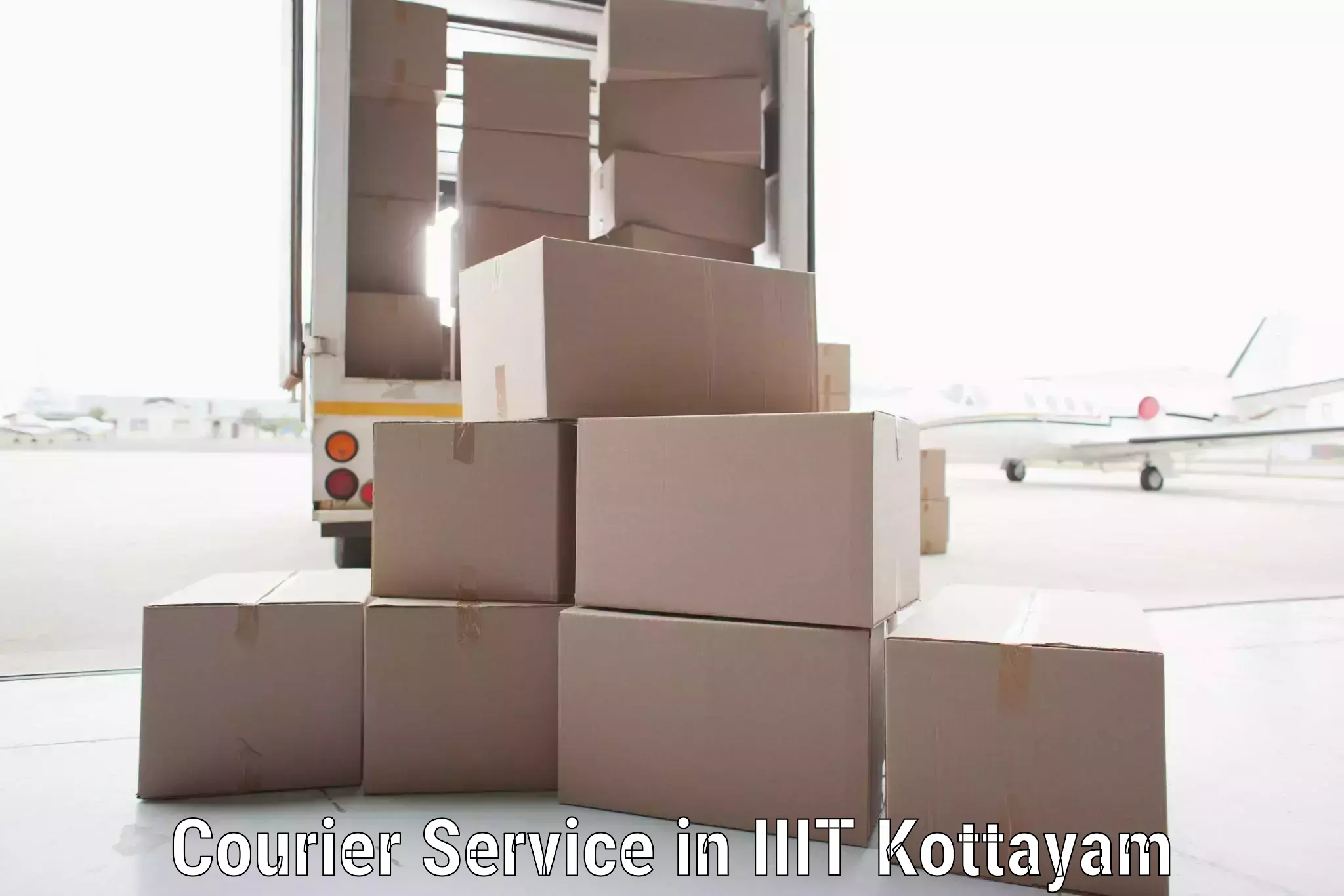 Optimized courier strategies in IIIT Kottayam