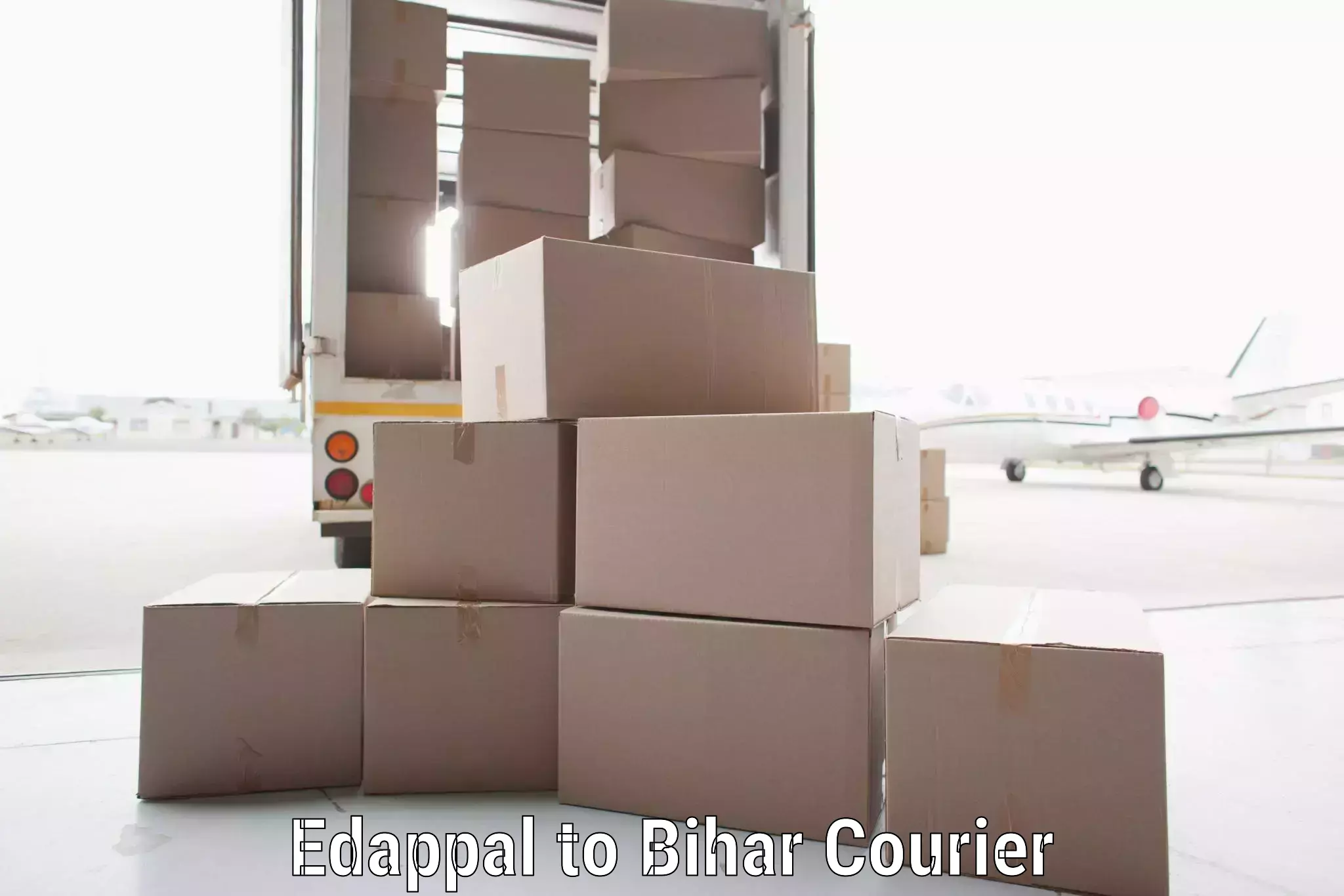 Weekend courier service Edappal to Ghanshyampur