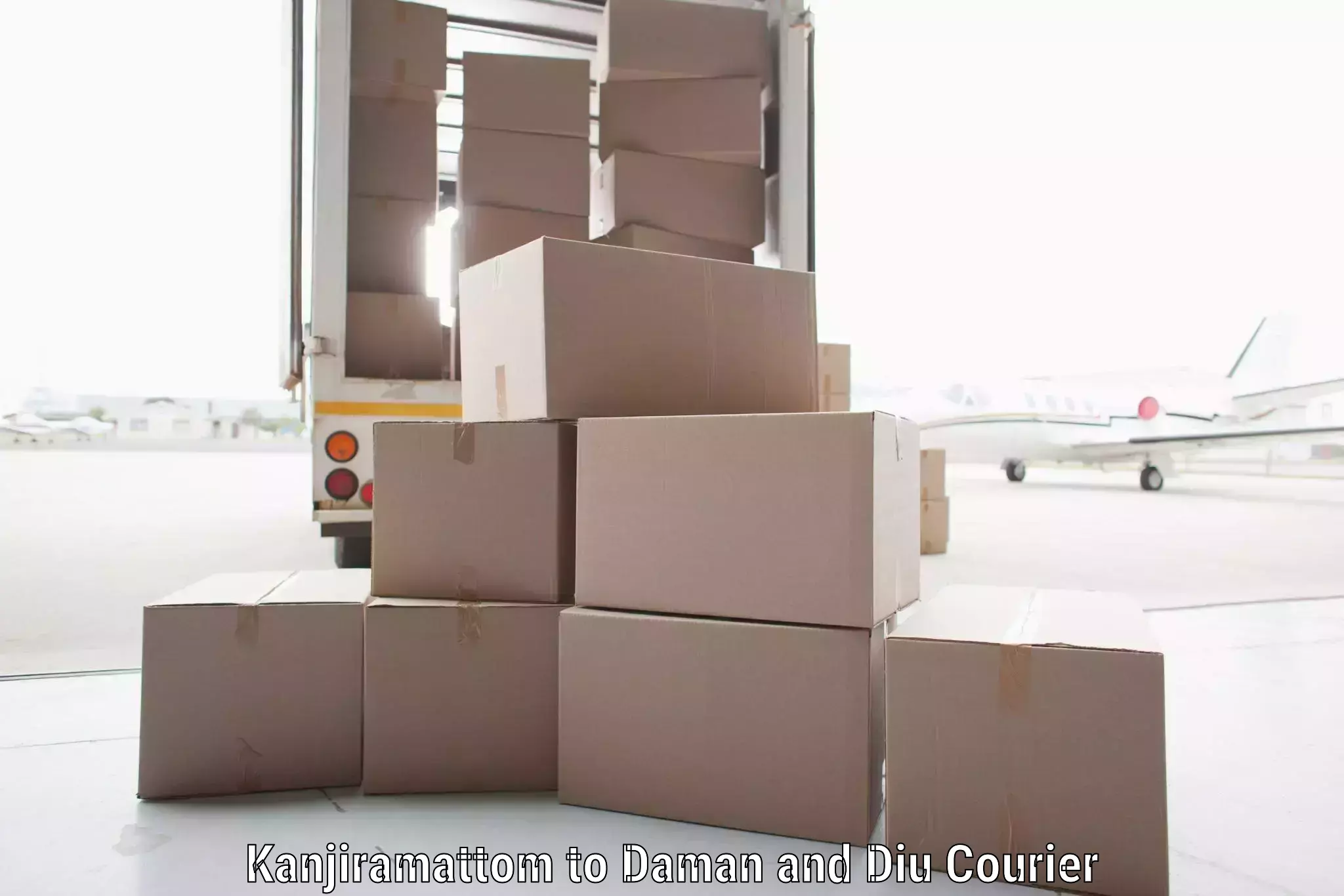 Fast shipping solutions in Kanjiramattom to Daman