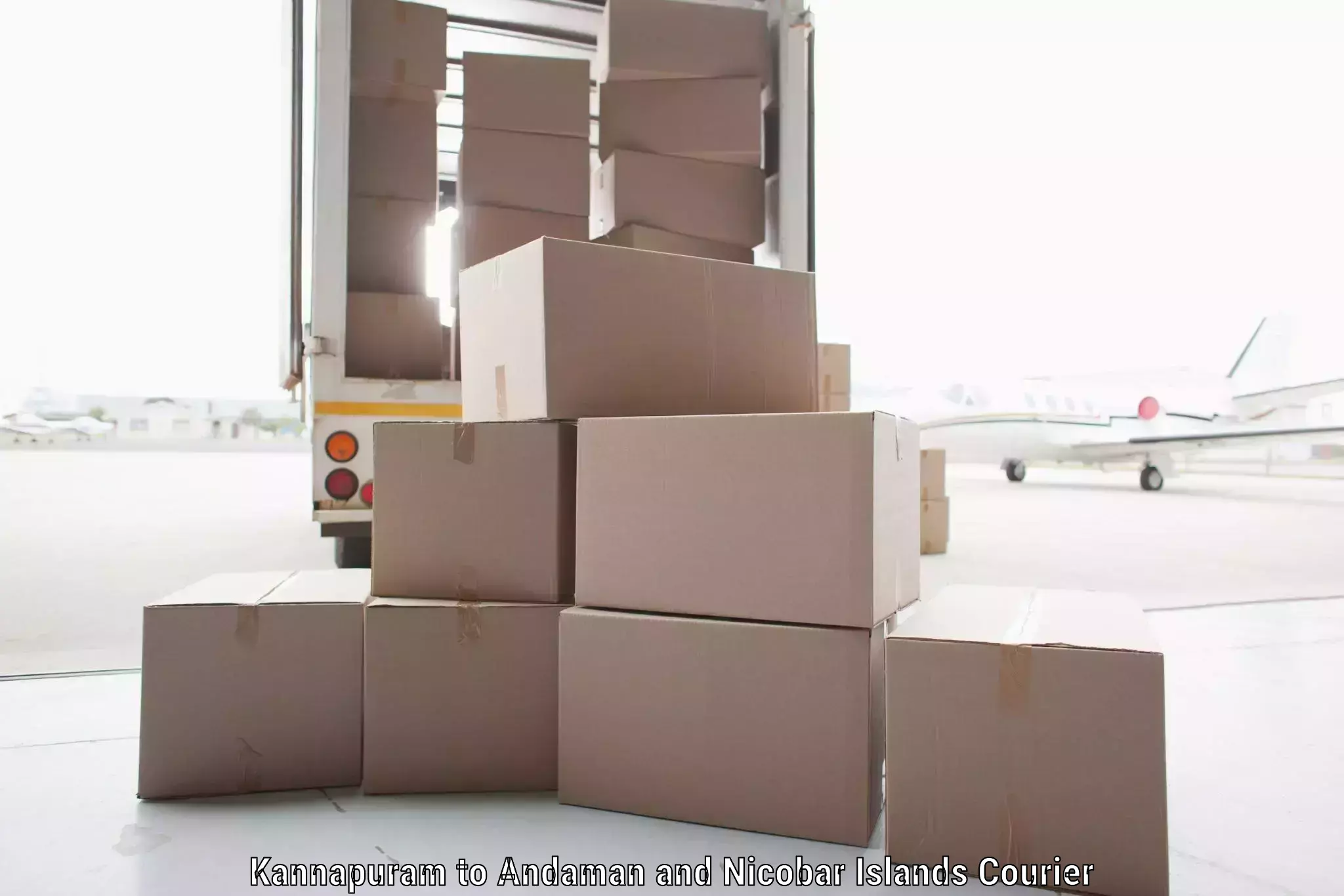 Efficient cargo services Kannapuram to Andaman and Nicobar Islands