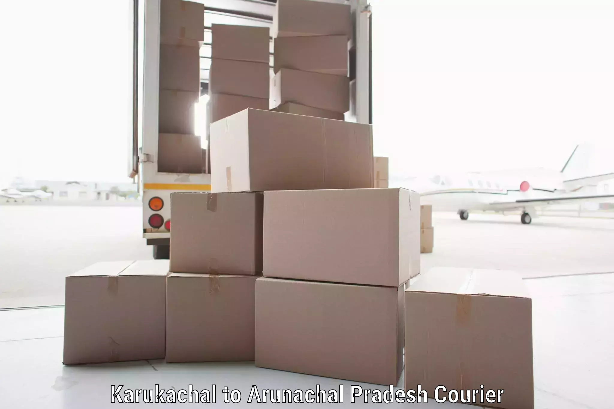 Custom courier packaging in Karukachal to Roing