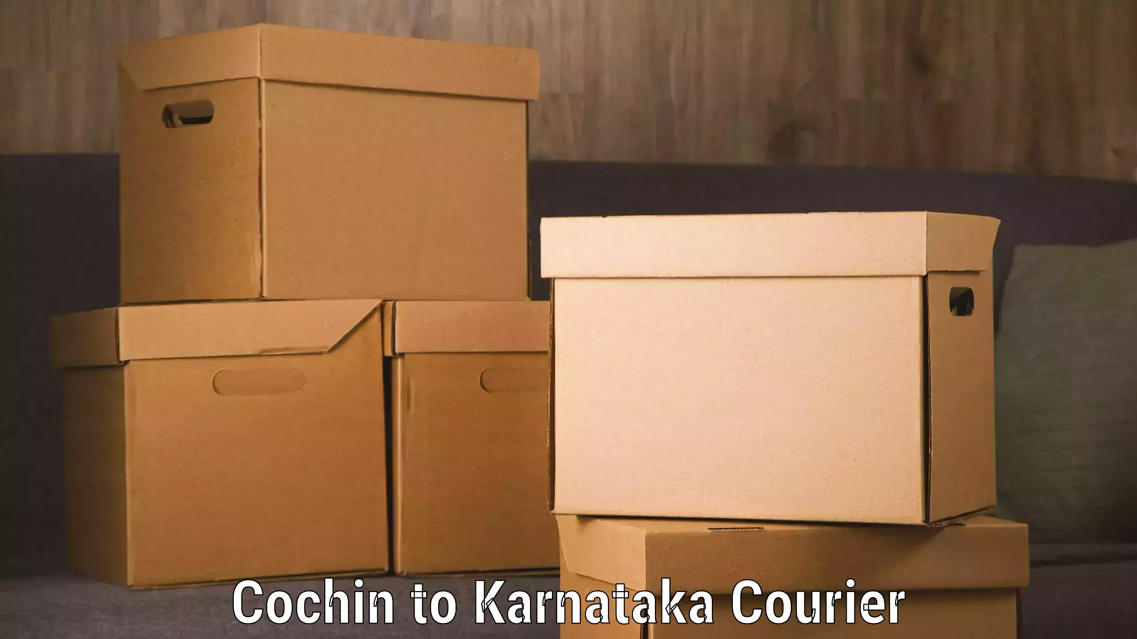 Reliable courier service Cochin to Saraswathipuram