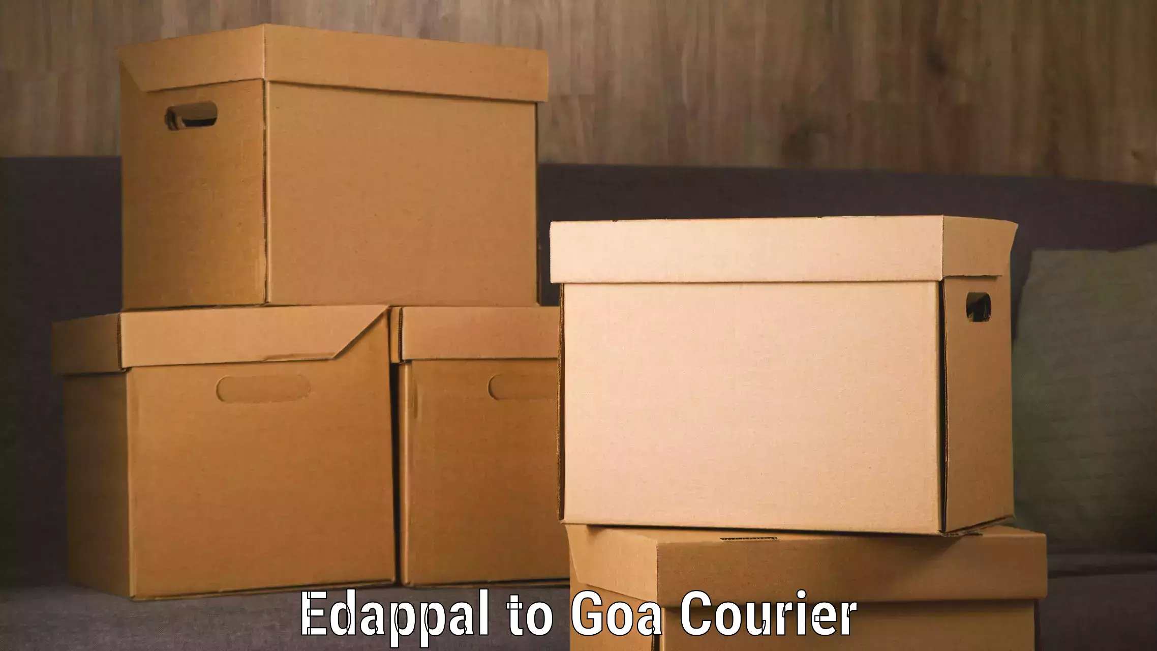 Customizable shipping options Edappal to Bicholim