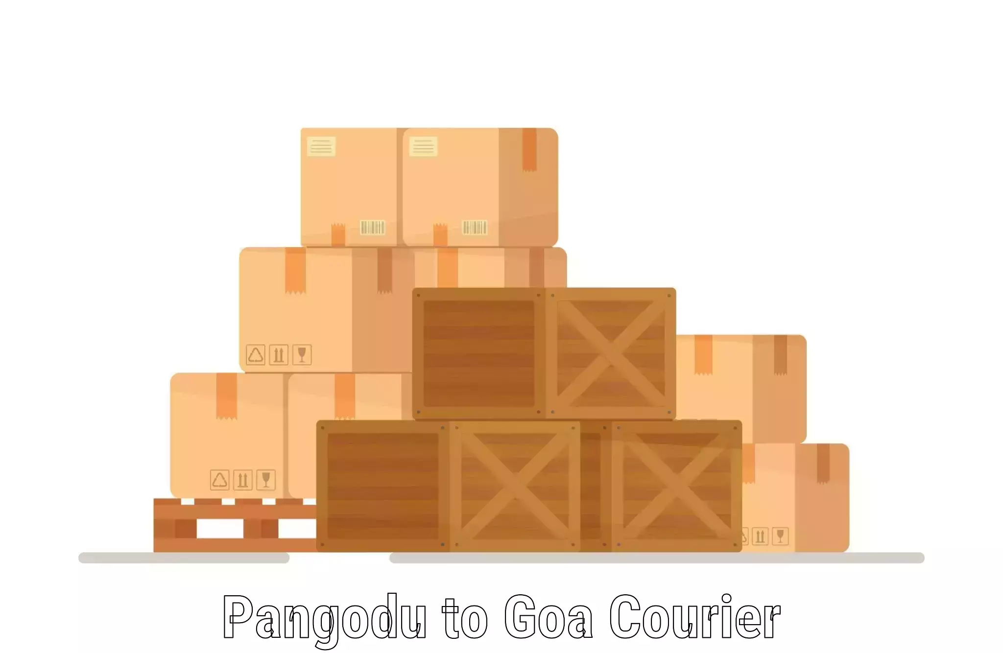 International courier networks Pangodu to Bardez