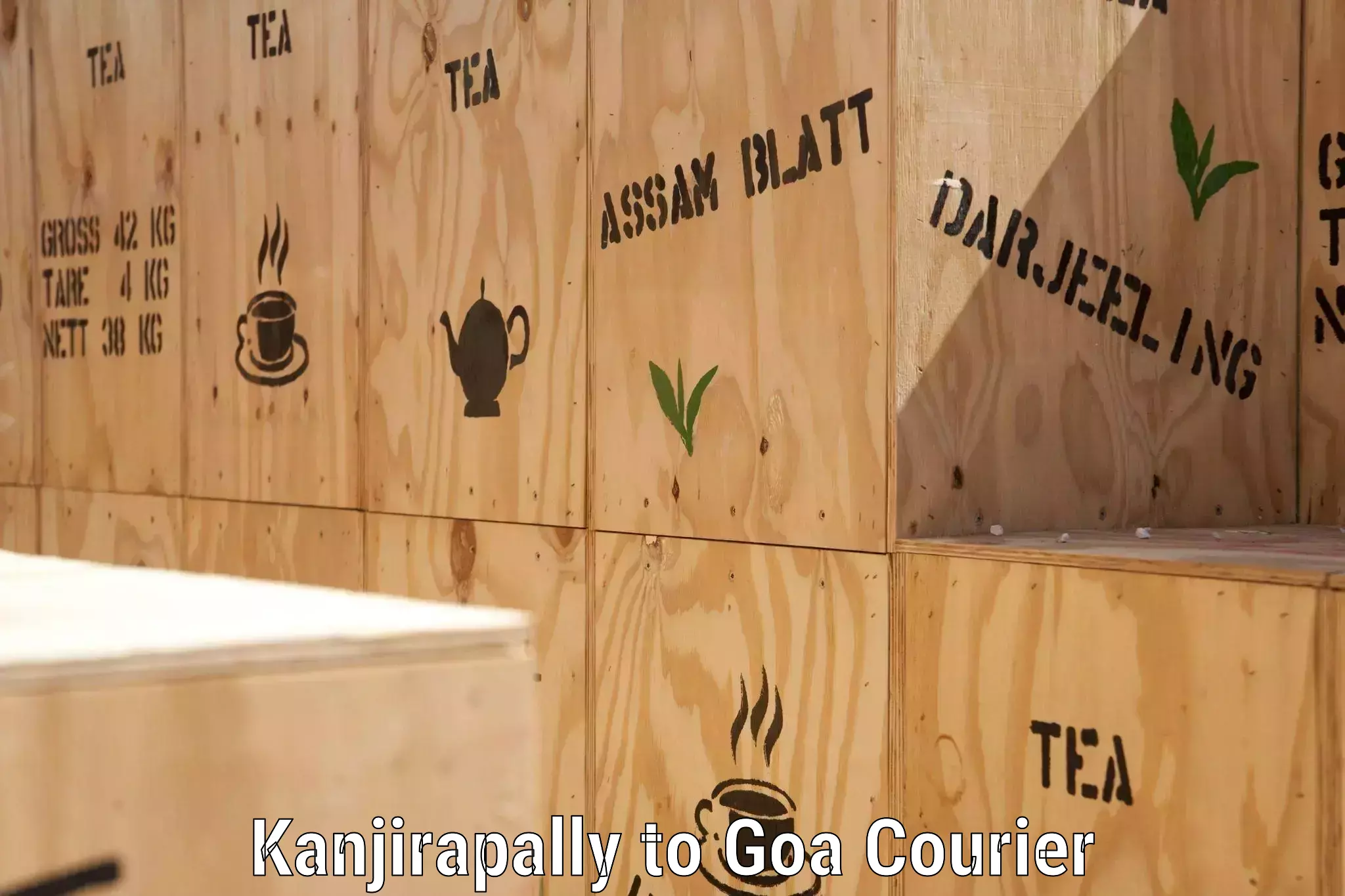 Modern parcel services Kanjirapally to IIT Goa