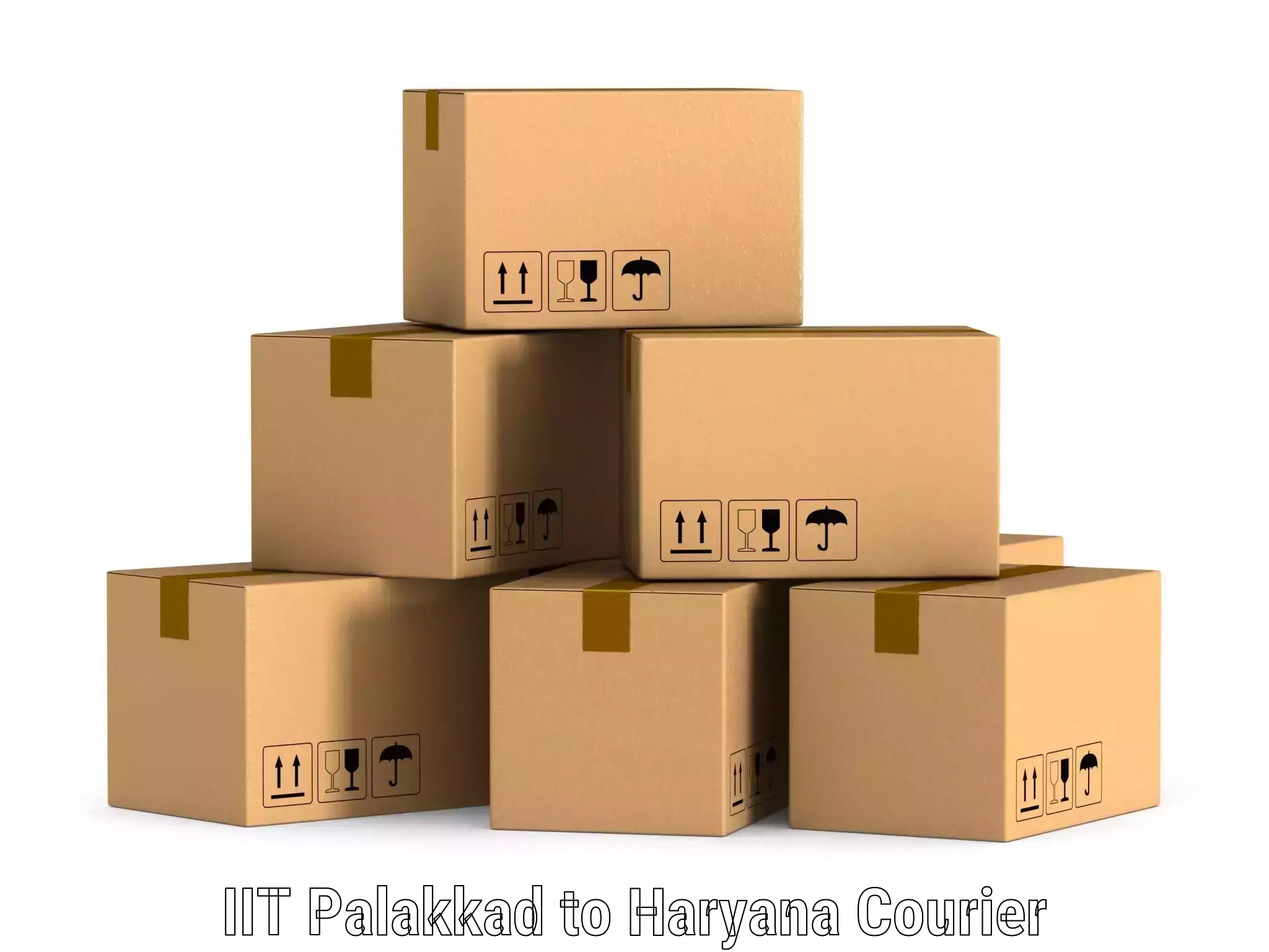 Sustainable courier practices IIT Palakkad to Haryana