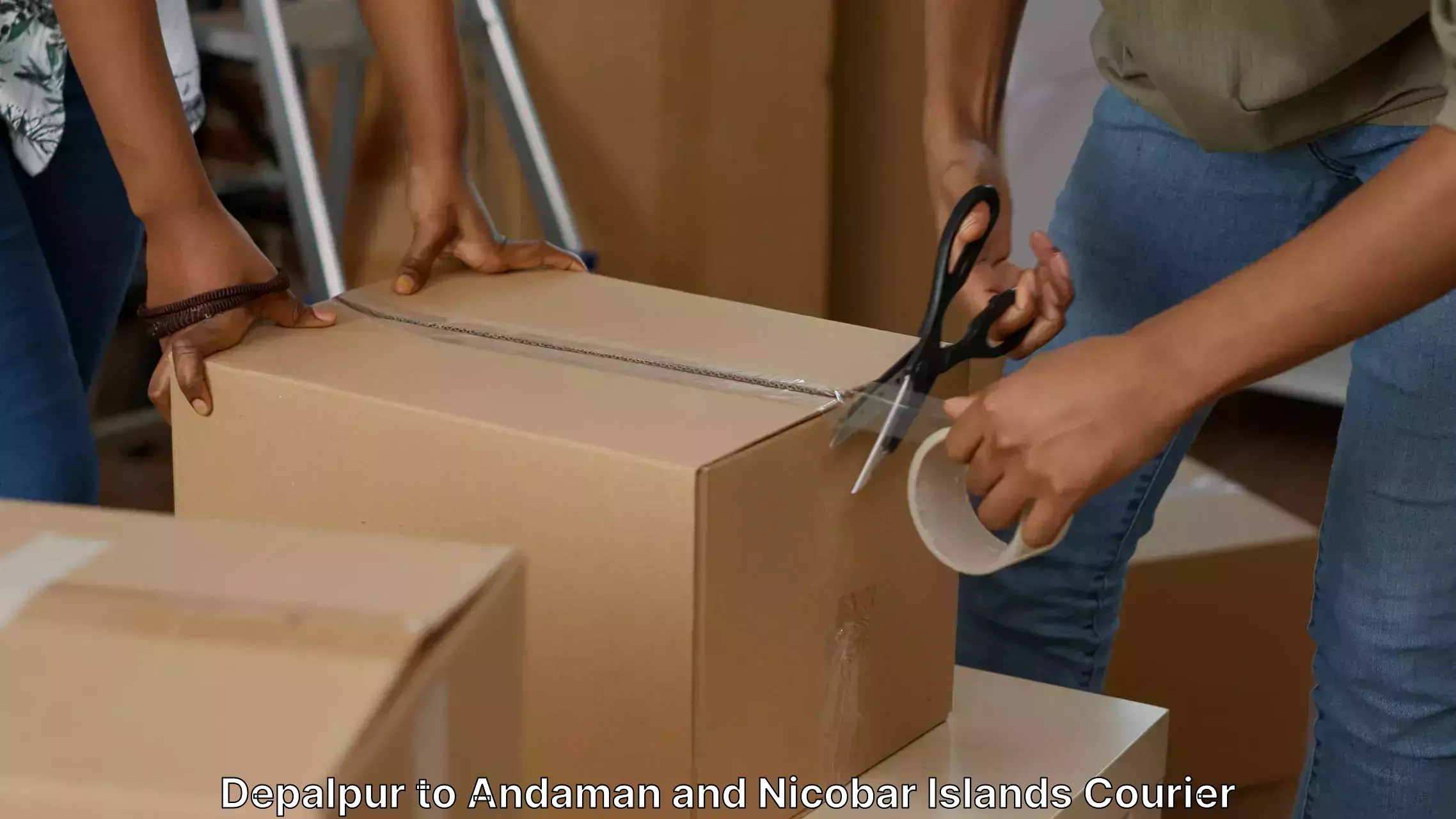 Professional household moving Depalpur to Andaman and Nicobar Islands