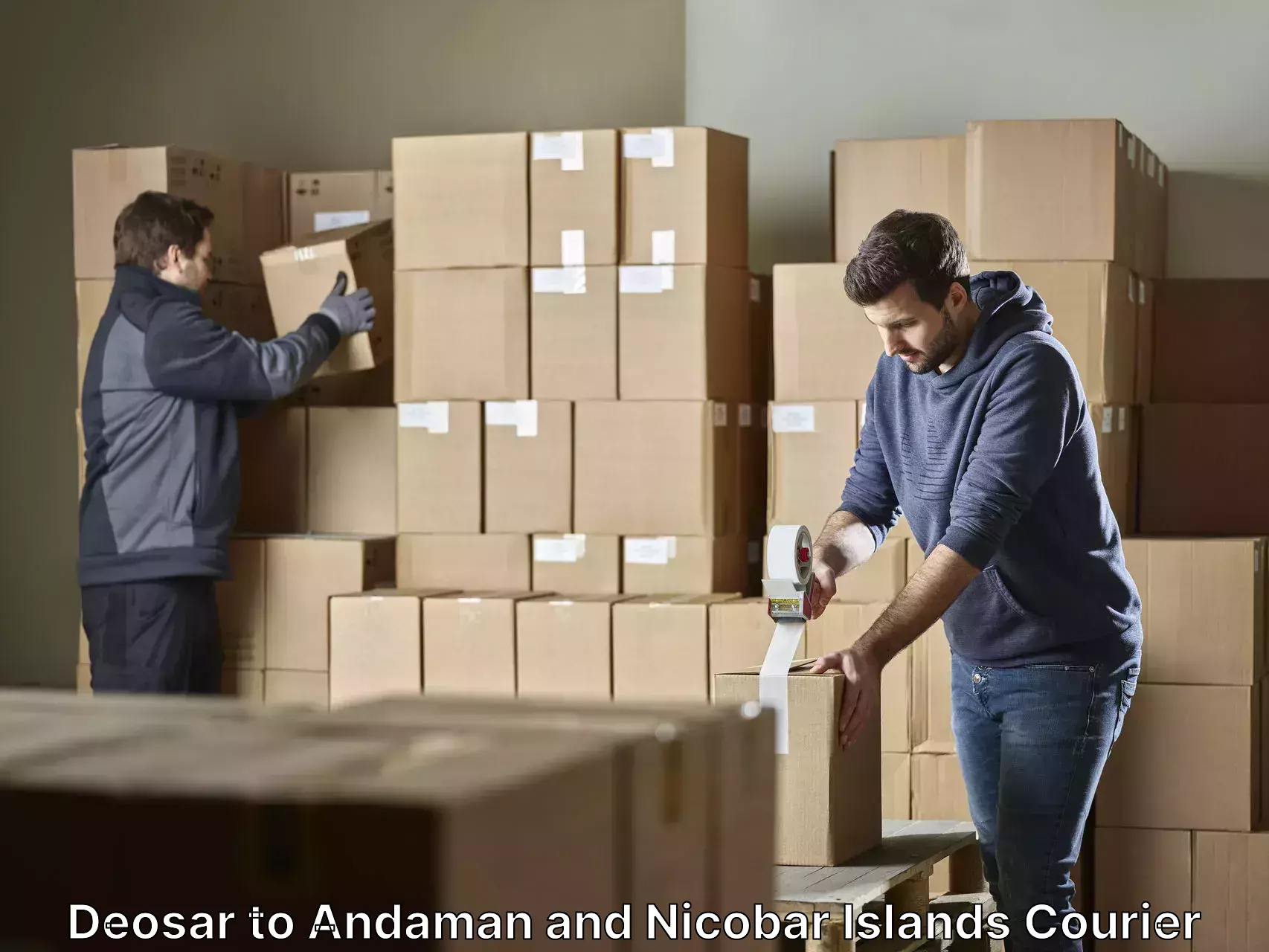 Efficient moving and packing Deosar to Nicobar