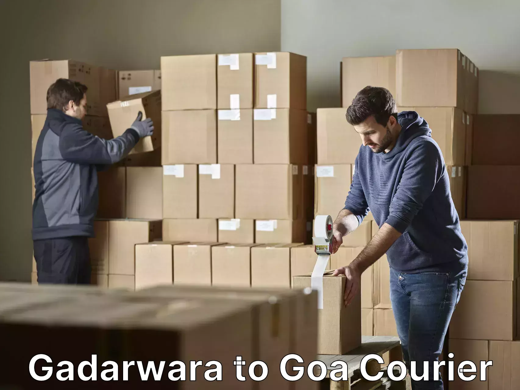 Affordable moving services in Gadarwara to Goa University