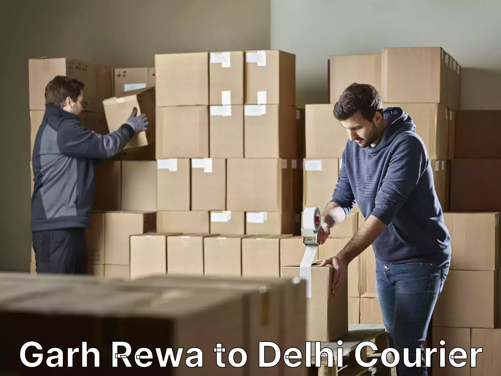 Household transport services Garh Rewa to Guru Gobind Singh Indraprastha University New Delhi