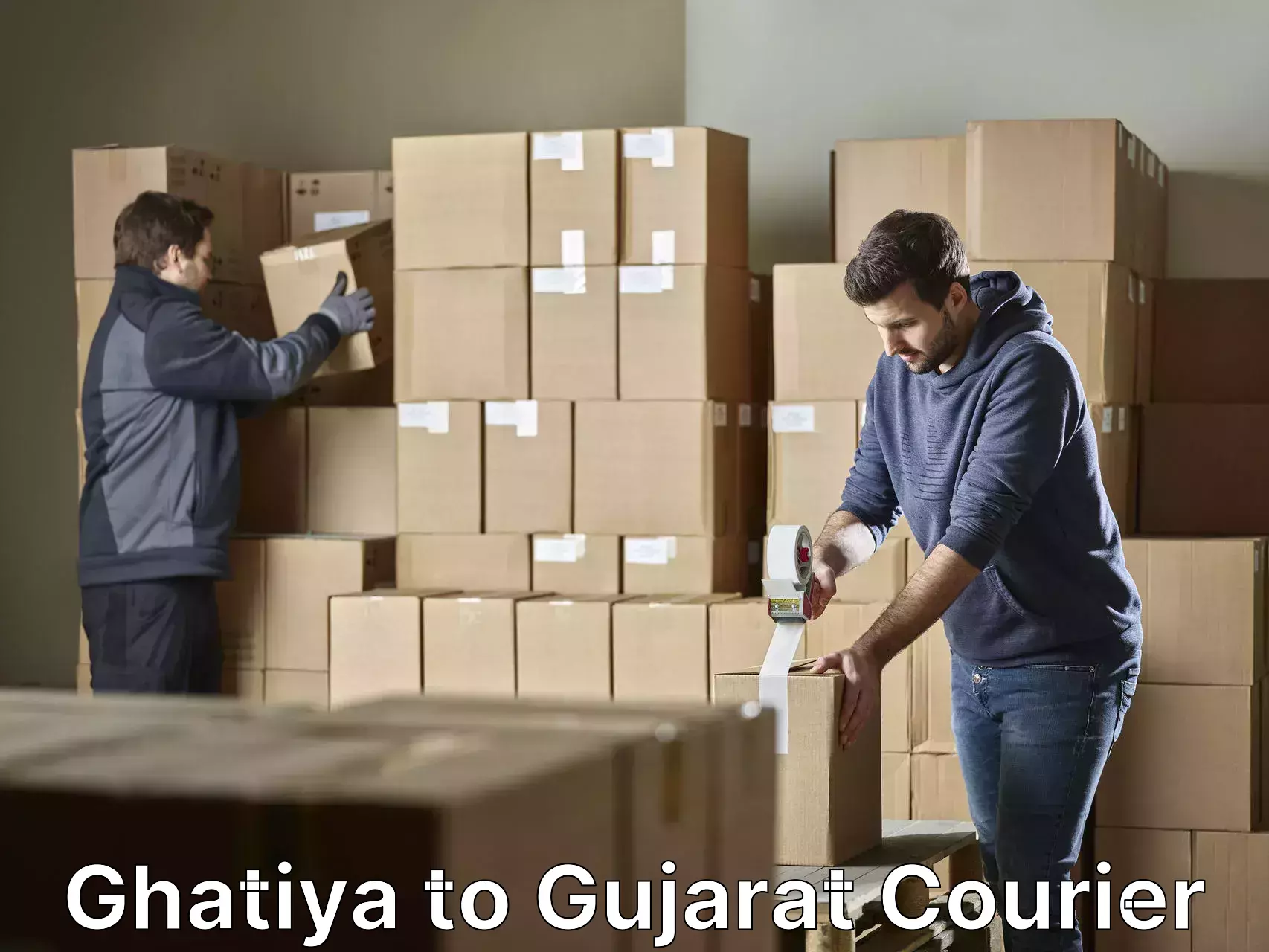 Household goods movers Ghatiya to Himatnagar
