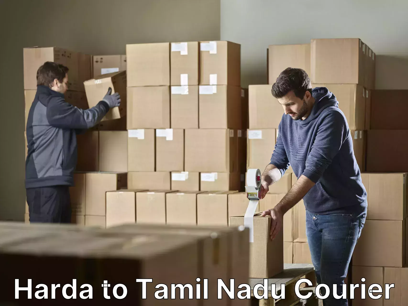 Custom furniture transport in Harda to Tamil Nadu