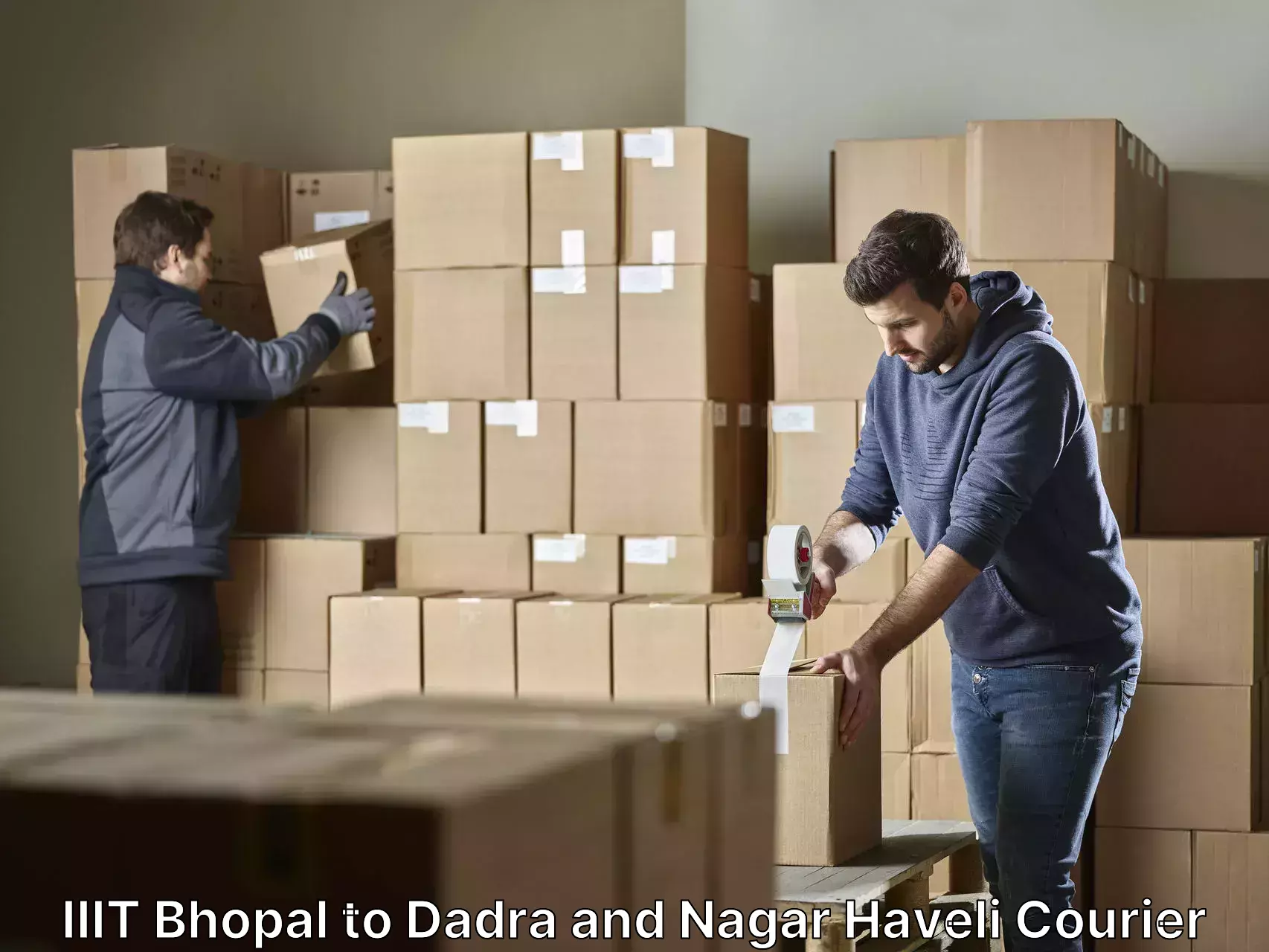 Reliable moving assistance IIIT Bhopal to Dadra and Nagar Haveli