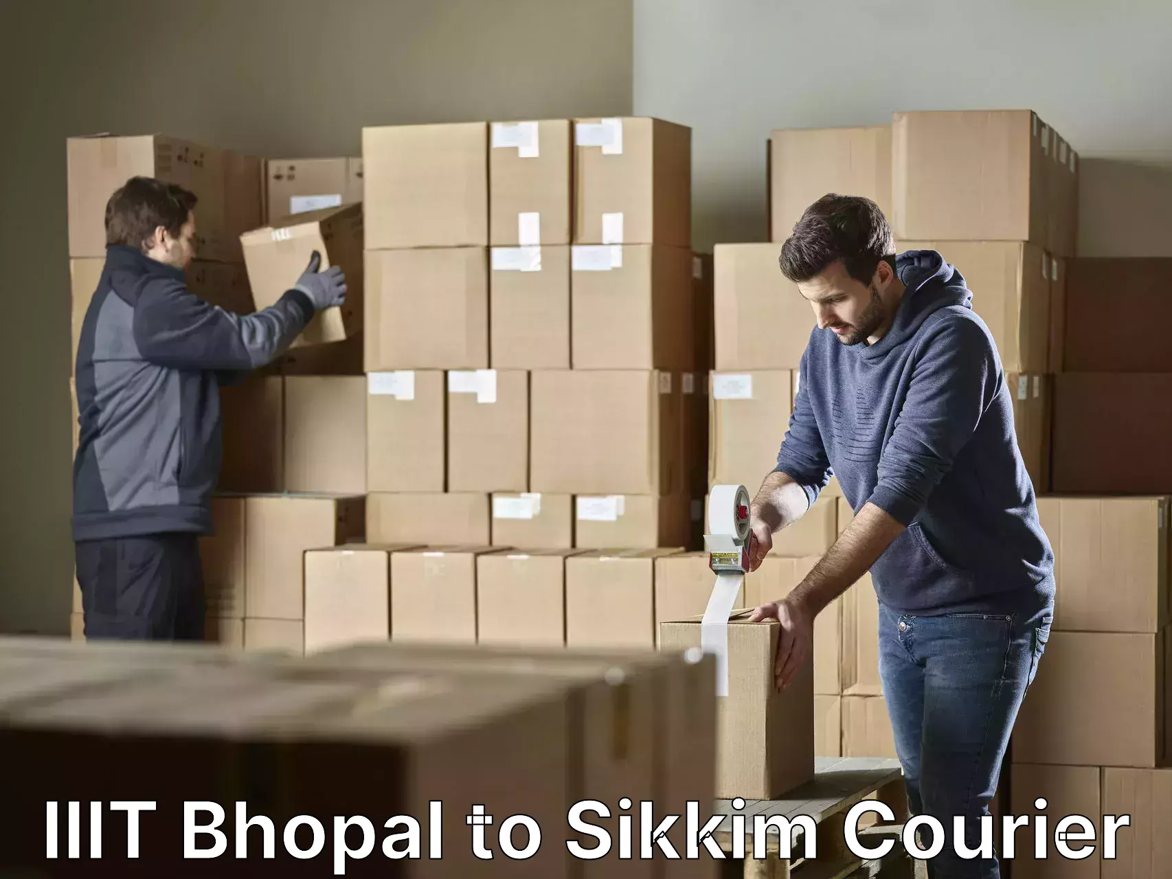 Professional furniture movers IIIT Bhopal to South Sikkim