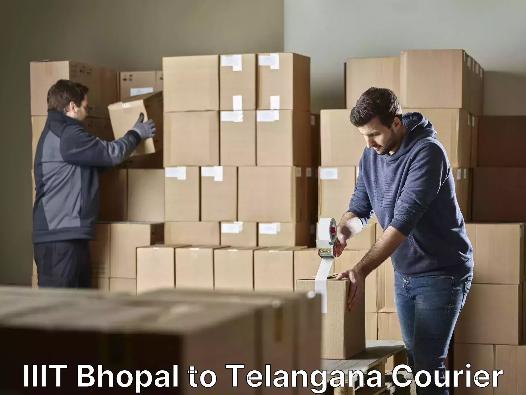 Furniture transport company IIIT Bhopal to Yellandu