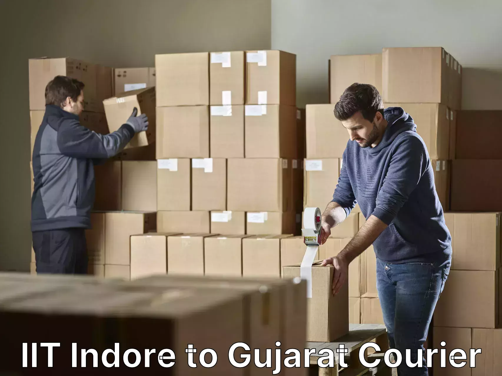 Professional furniture movers IIT Indore to Rajkot