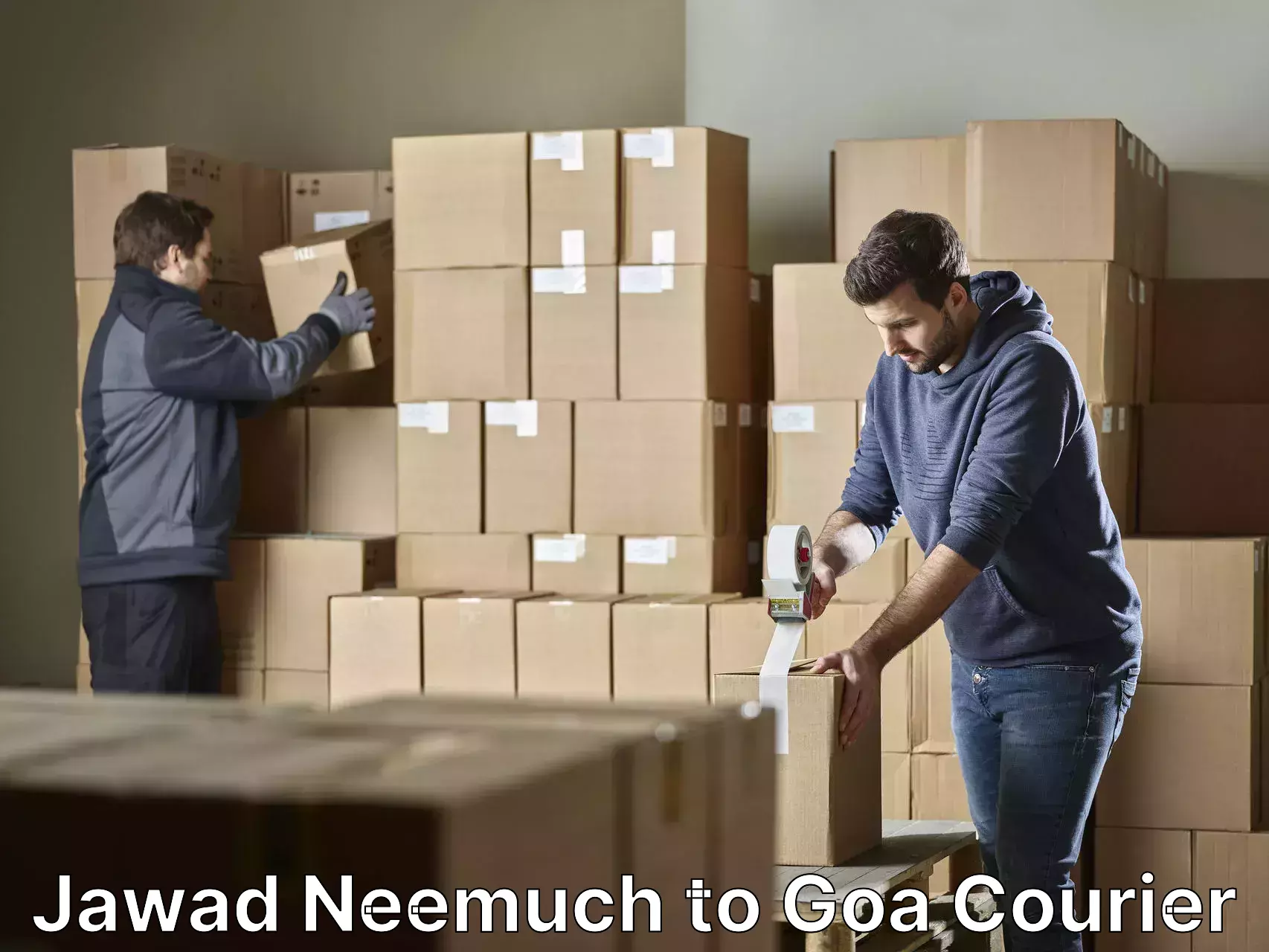 Furniture delivery service in Jawad Neemuch to South Goa