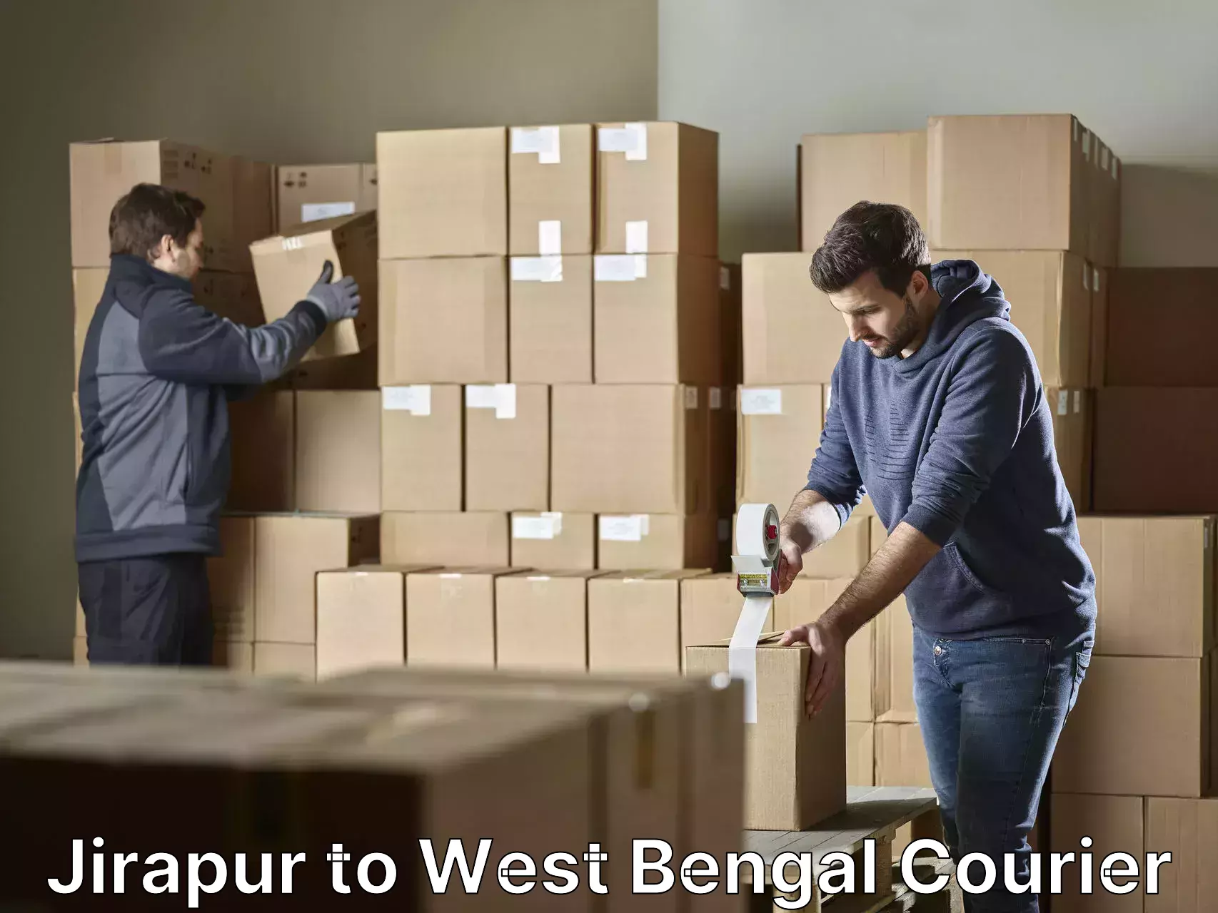 Door-to-door relocation services Jirapur to West Bengal