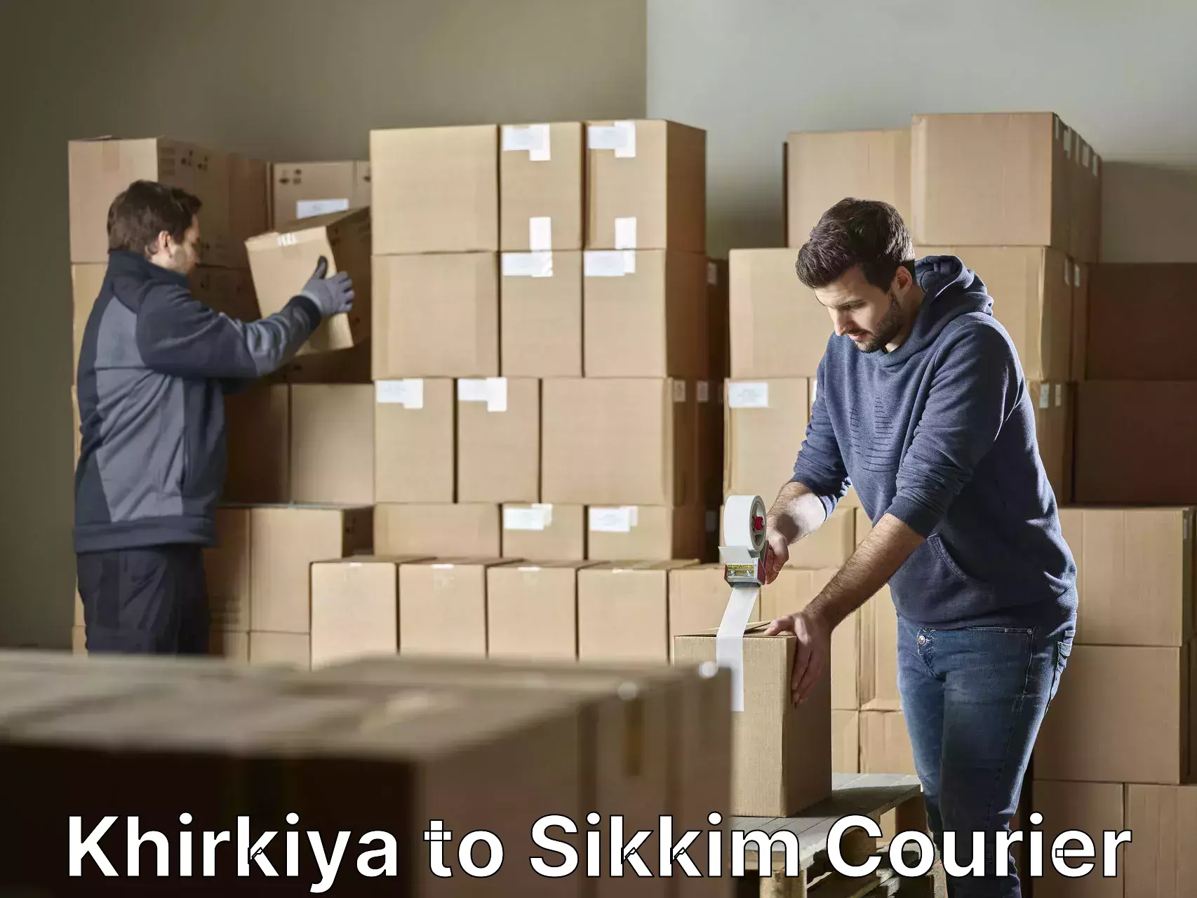High-quality moving services Khirkiya to NIT Sikkim