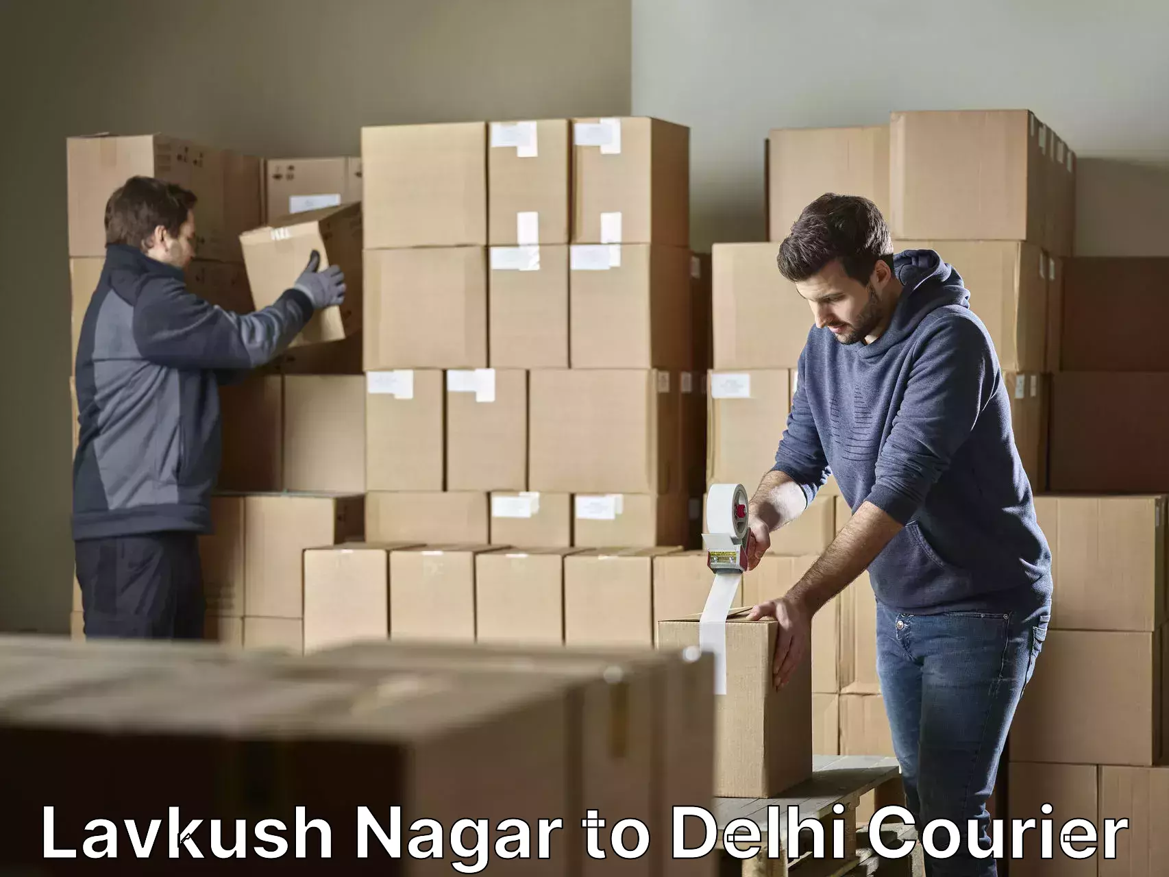 Affordable household movers in Lavkush Nagar to Delhi Technological University DTU