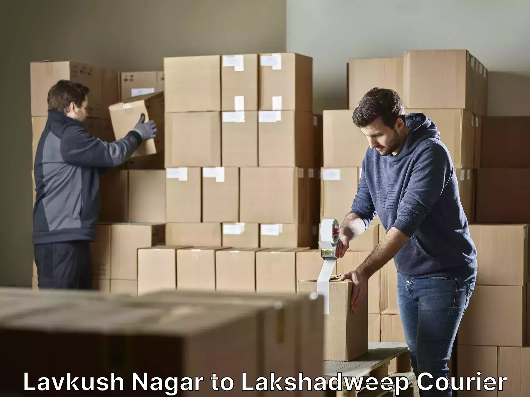 Reliable household moving Lavkush Nagar to Lakshadweep