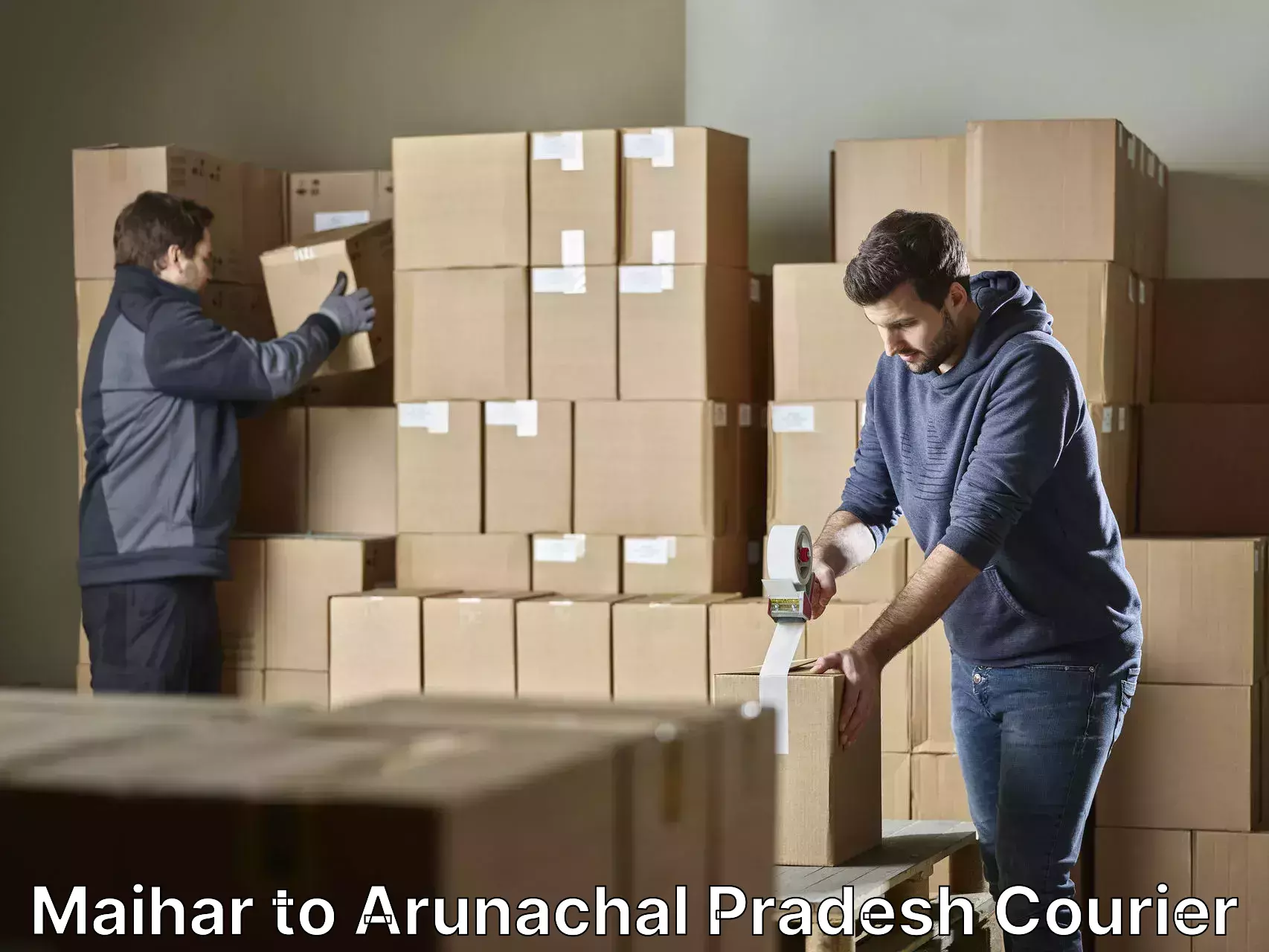 Safe household movers Maihar to Arunachal Pradesh