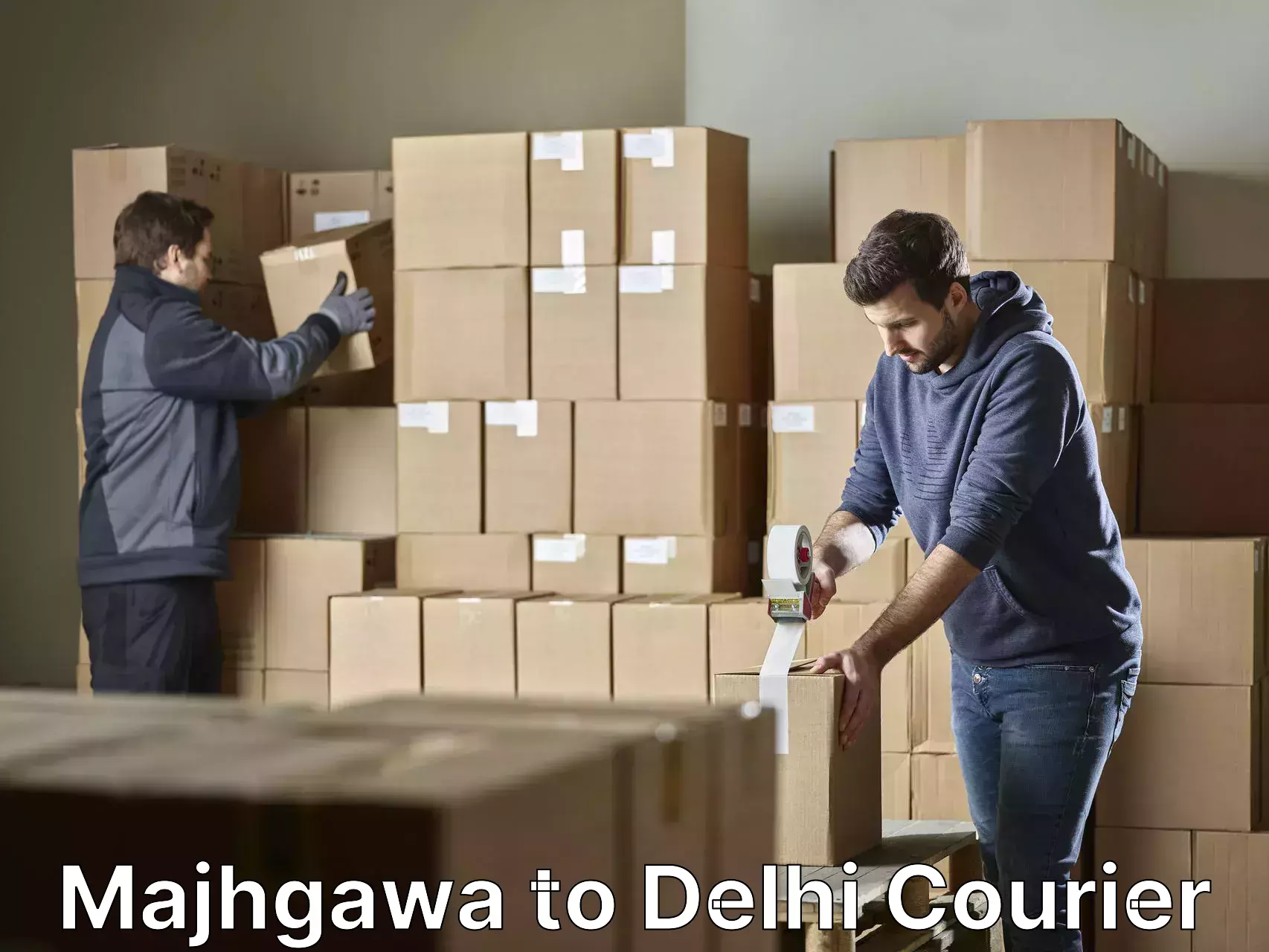 Efficient household relocation Majhgawa to Ashok Vihar