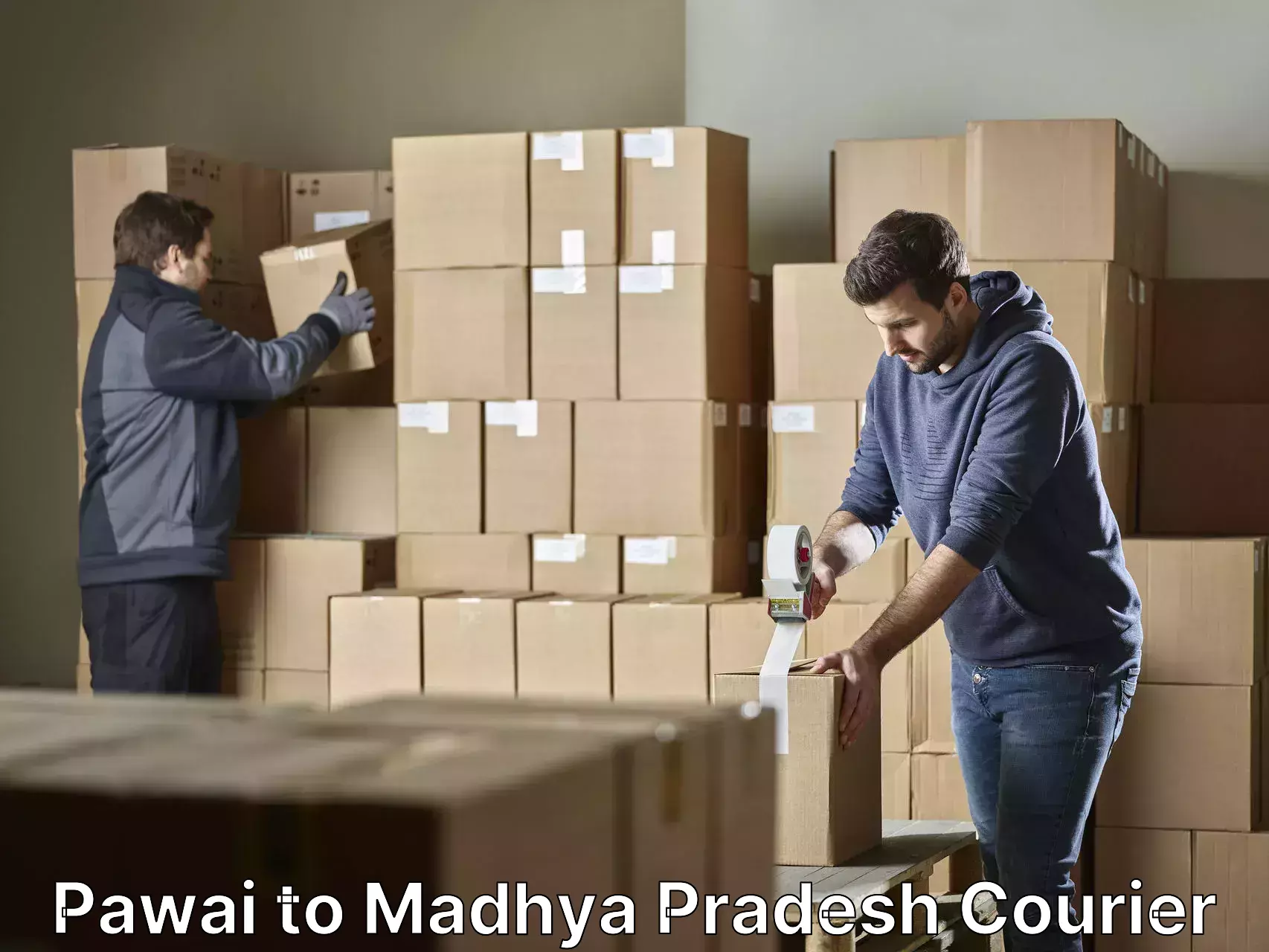 Home goods transport Pawai to Ratangarh MP