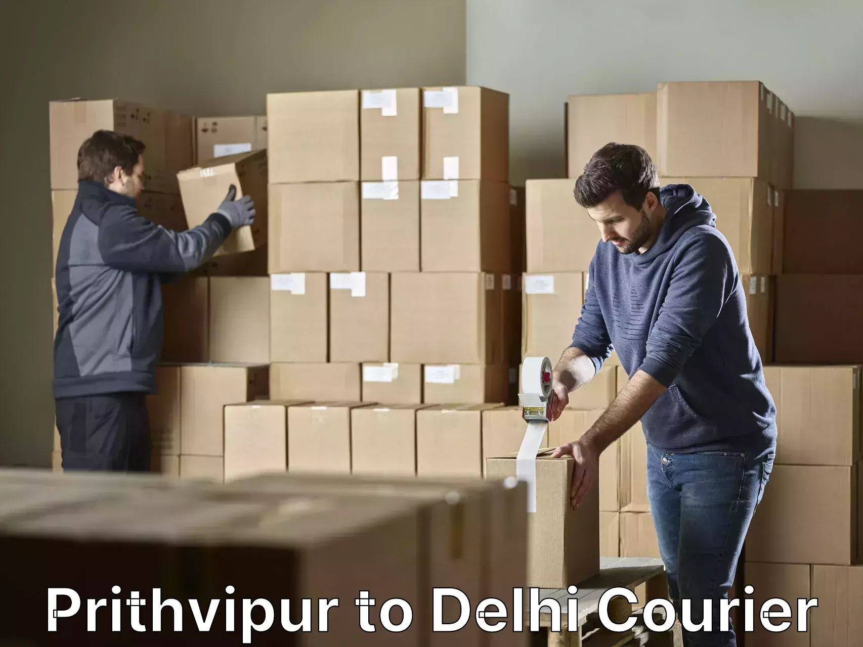 Custom household moving Prithvipur to University of Delhi