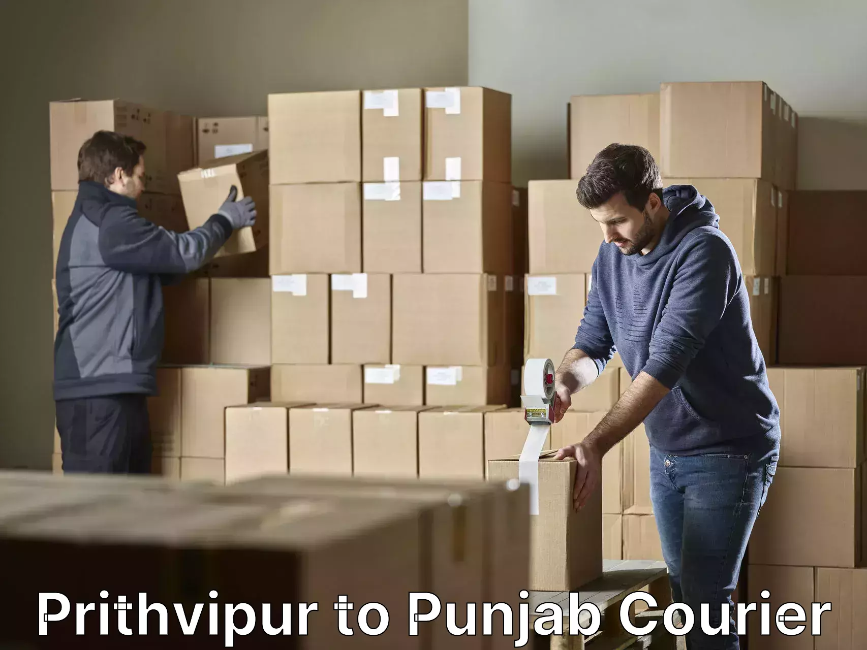 Moving and packing experts in Prithvipur to Amritsar