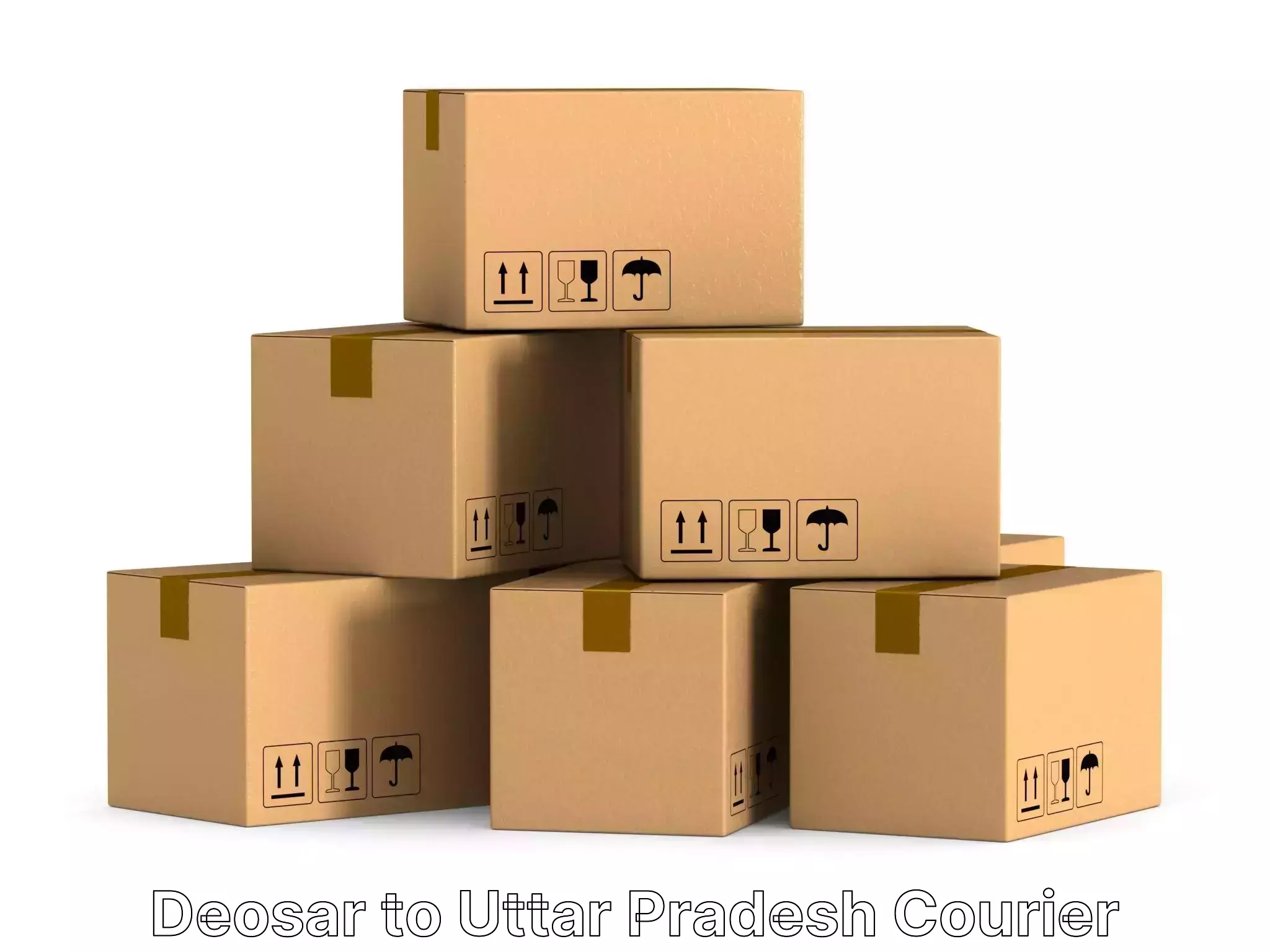 Household goods transport service in Deosar to Uttar Pradesh