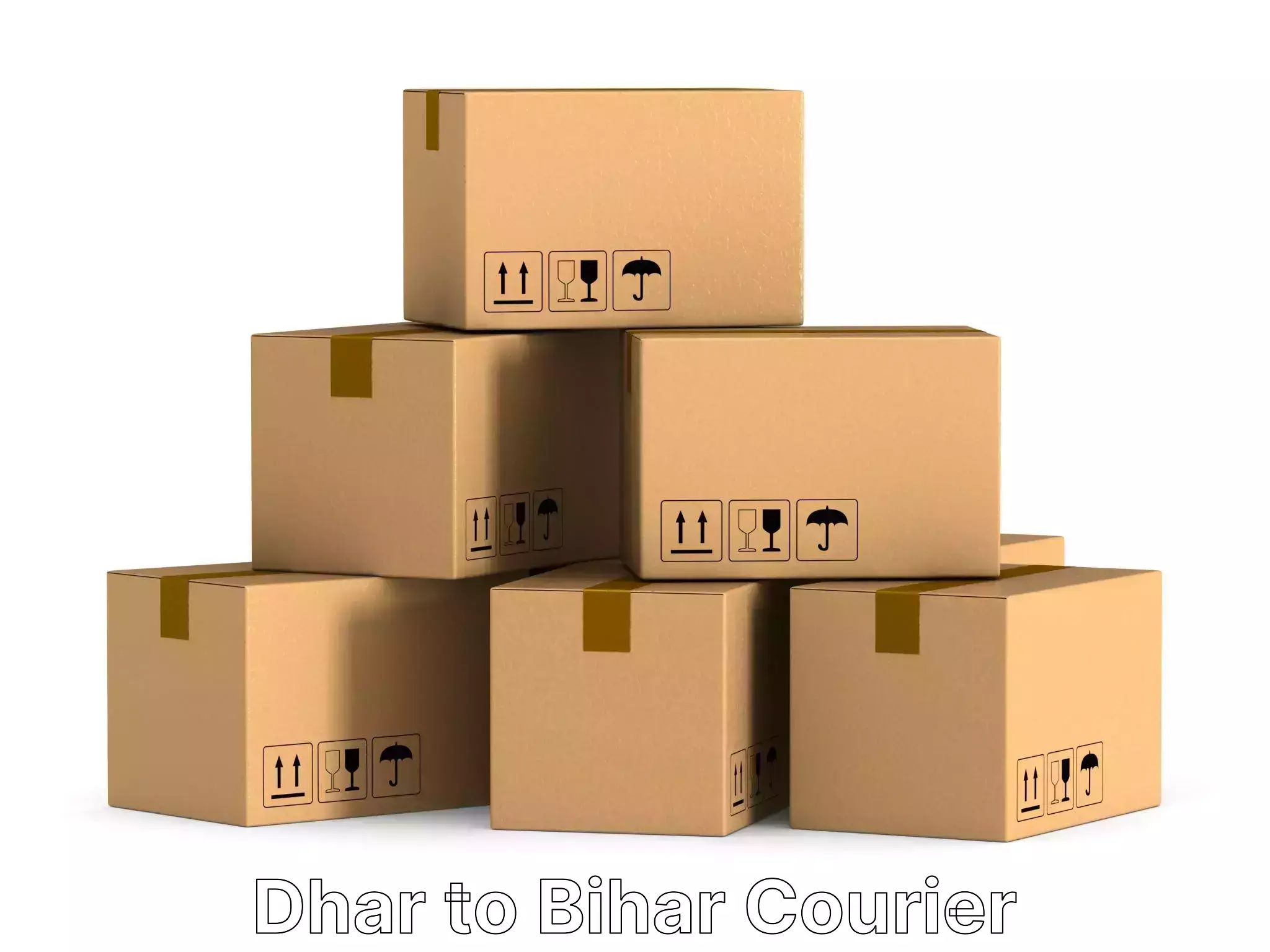 Custom moving solutions Dhar to Hajipur