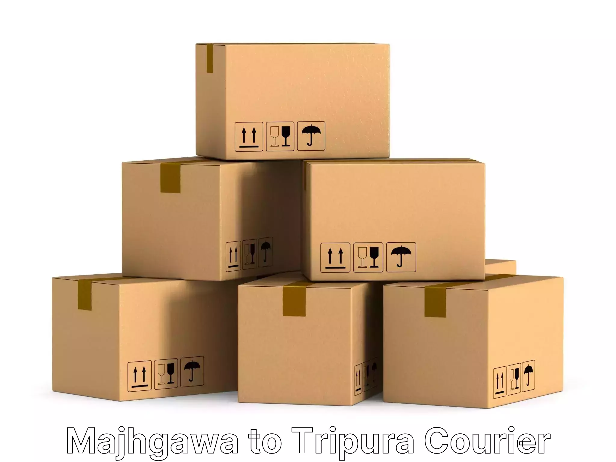 Dependable moving services in Majhgawa to Radhakishorepur