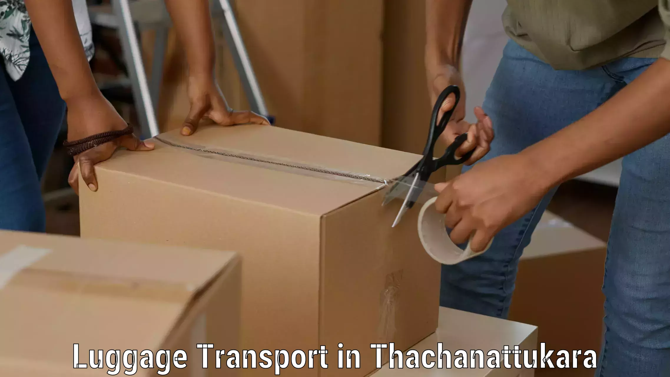 Baggage shipping experience in Thachanattukara