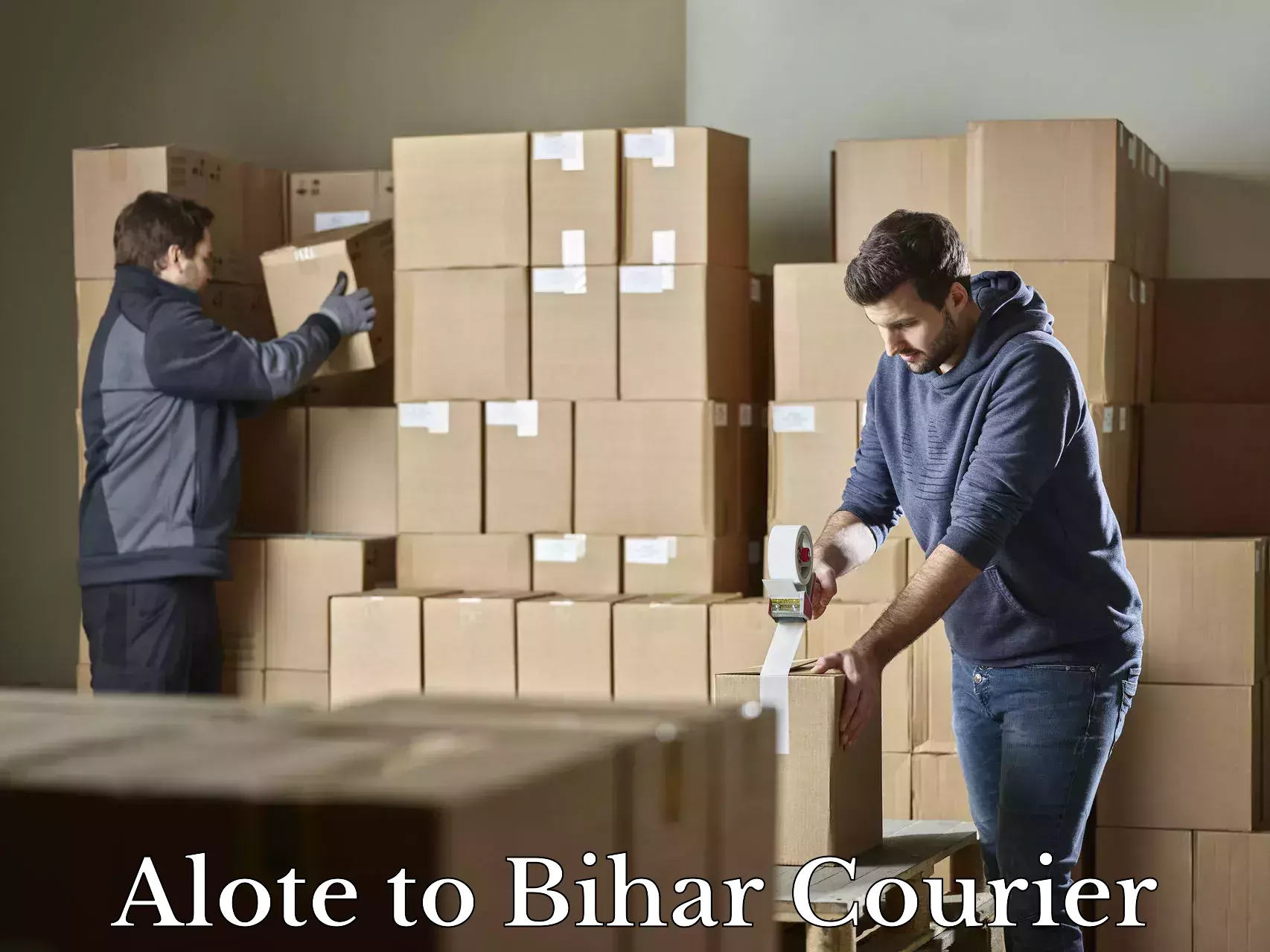 Luggage courier excellence Alote to Bhorey